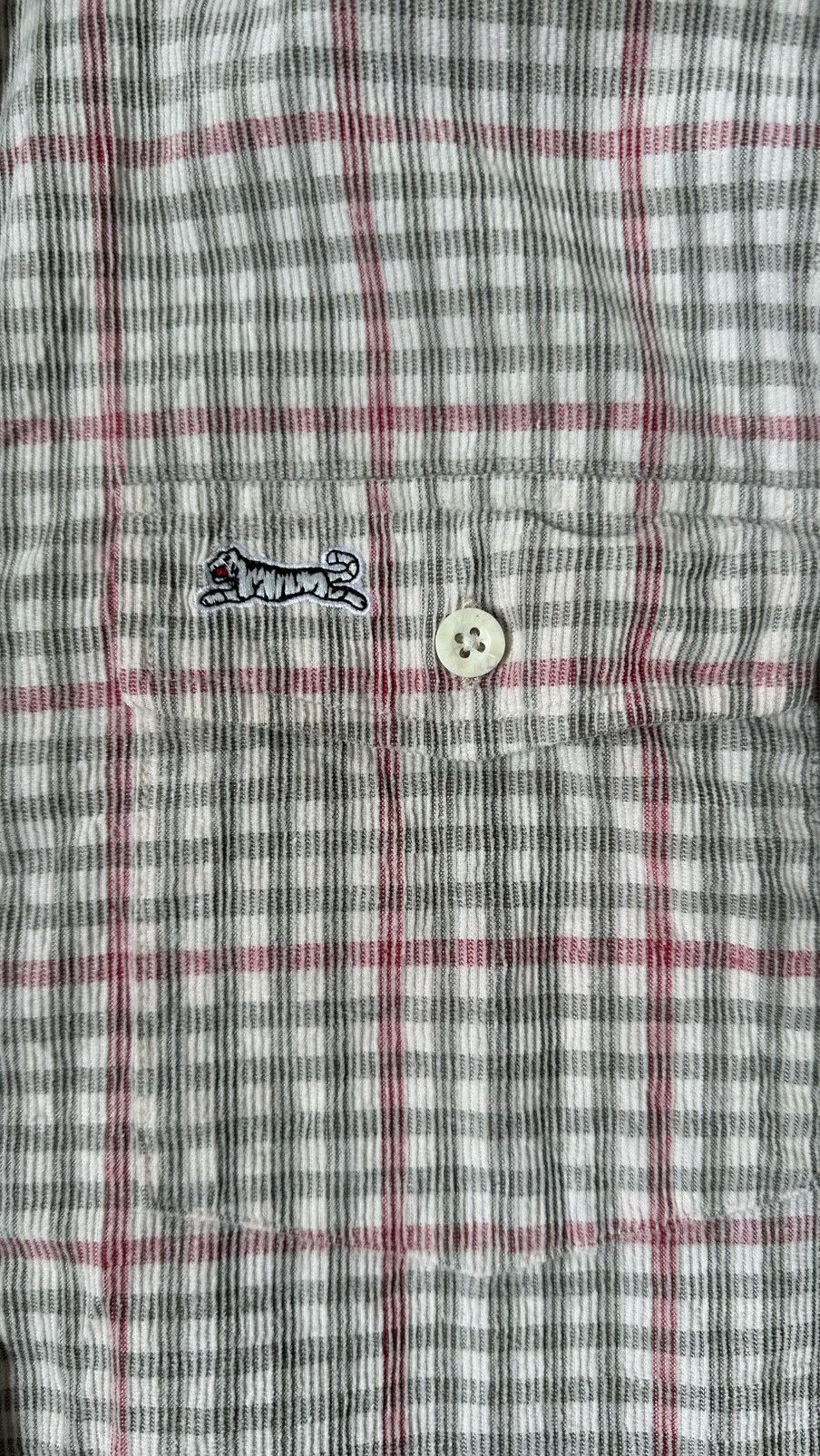 Le TIGRE VINTAGE LE TIGER CHECKERED BUTTON DOWN Size US M / EU 48-50 / 2 - 3 Thumbnail