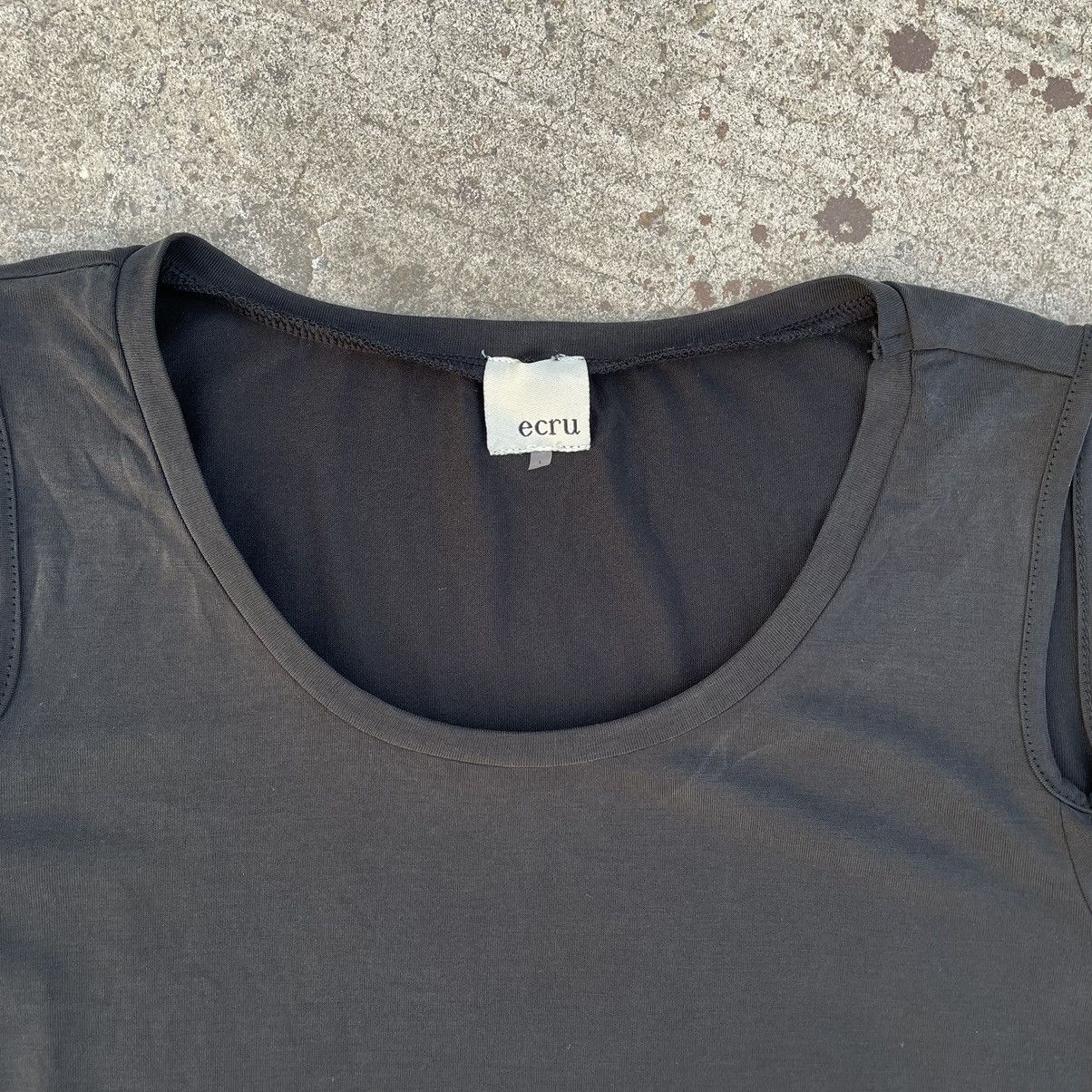 Other Vintage T-shirts Ecru Y2K 90s USA Style Avant Garde Size L / US 10 / IT 46 - 5 Thumbnail