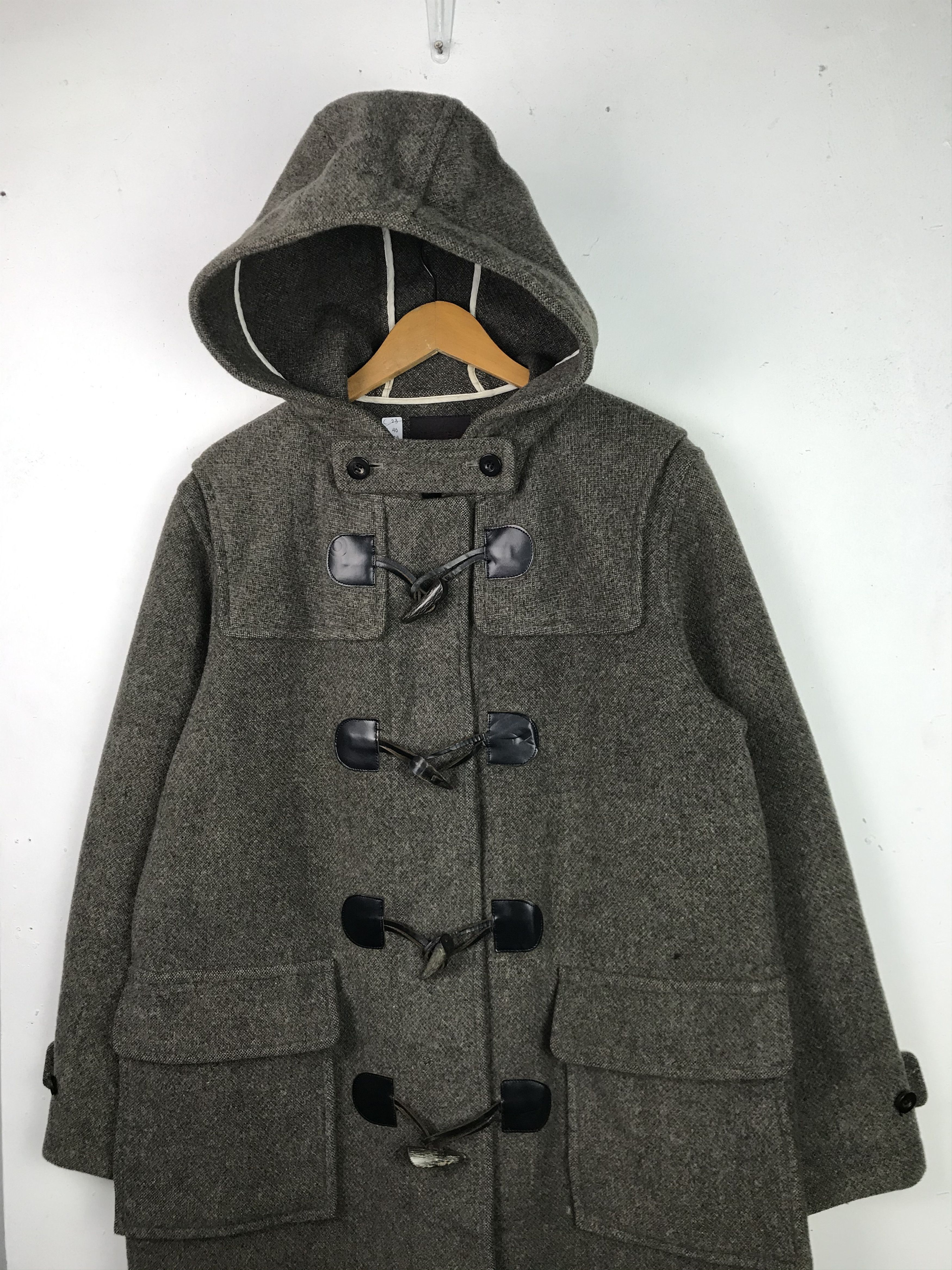 Japanese Brand × Takeo Kikuchi × Vintage Vintage Takeo Kikuchi Duffle Wool Jacket Size US L / EU 52-54 / 3 - 5 Thumbnail