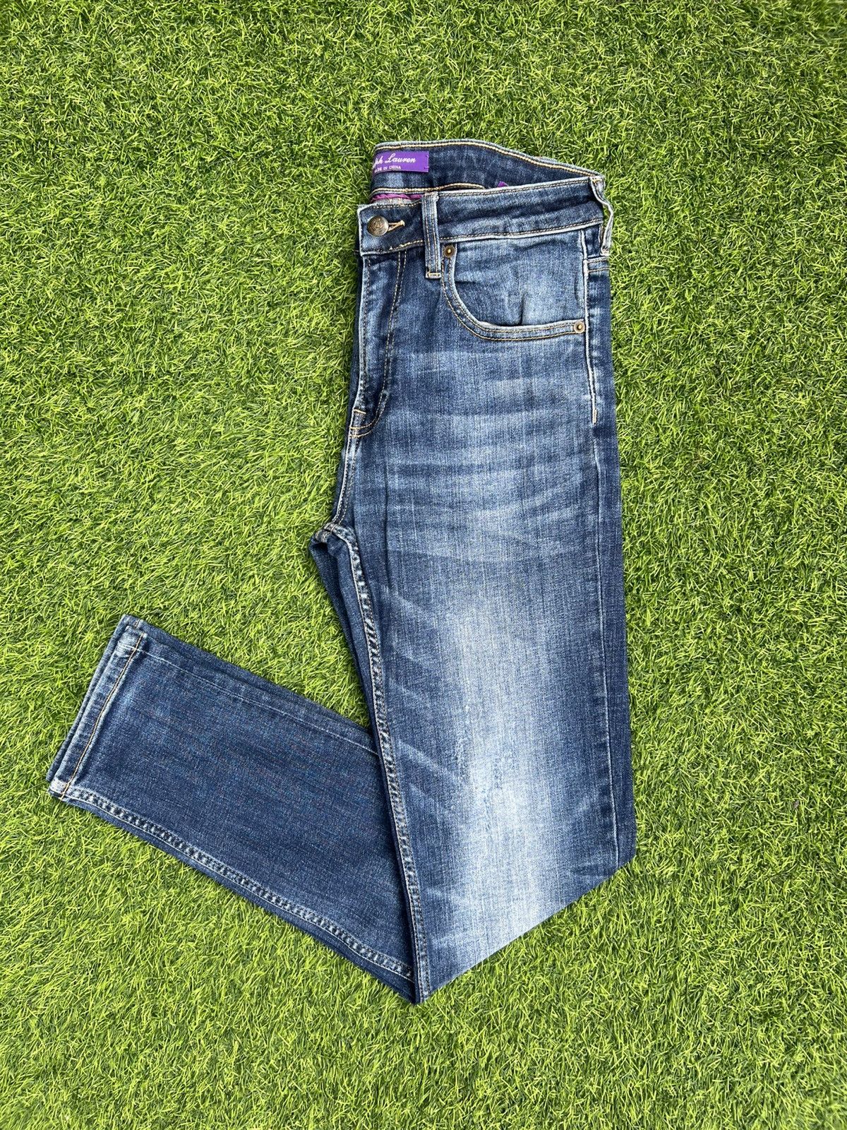 Polo Ralph Lauren Ralph Lauren Purple Label "Straight Fit" Hand-Brushed Denim Size US 32 / EU 48 - 1 Thumbnail