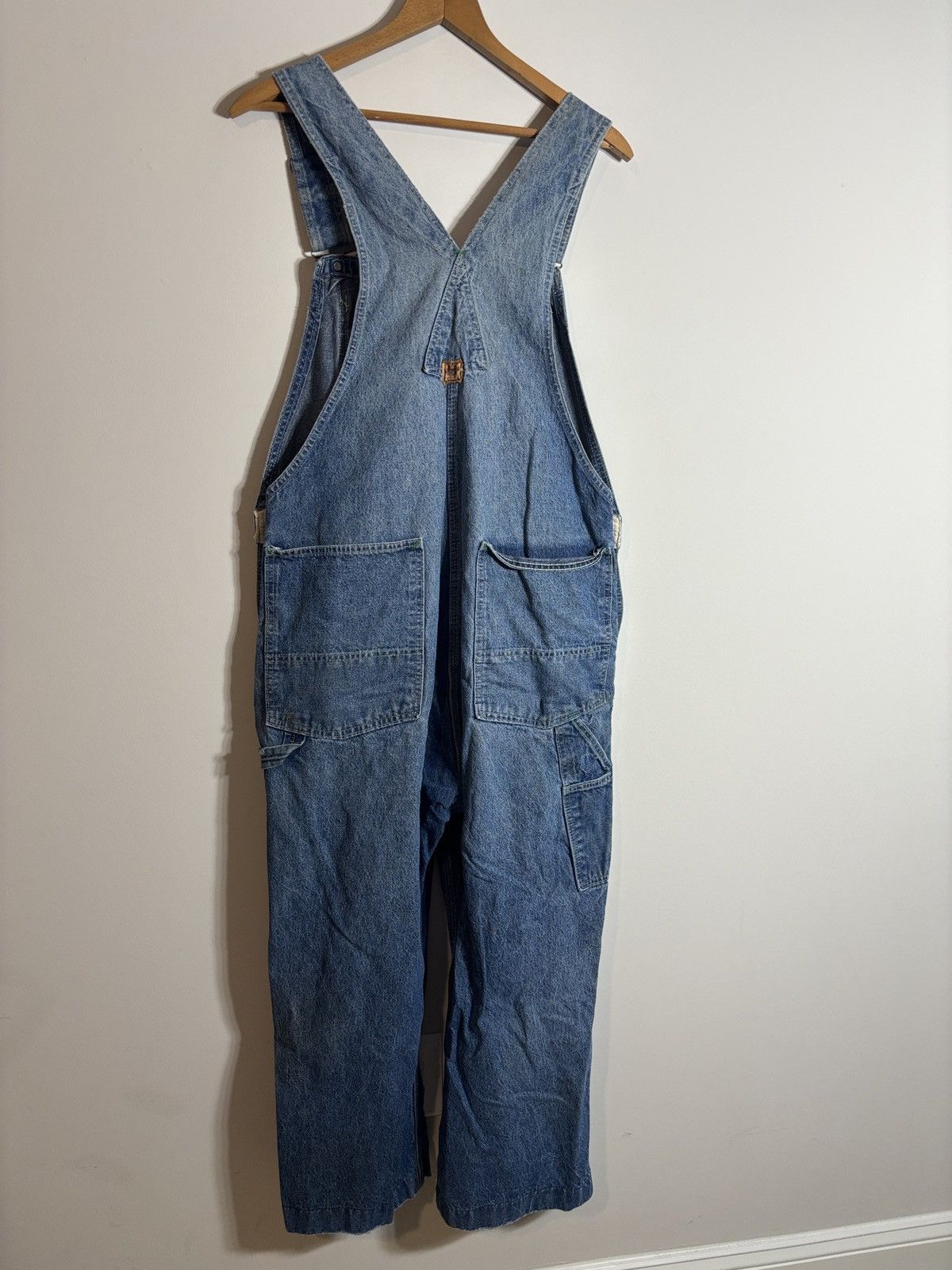 Wrangler Vtg Big Ben Wrangler Overalls Denim Workwear Distressed 38 Size US 38 / EU 54 - 5 Thumbnail