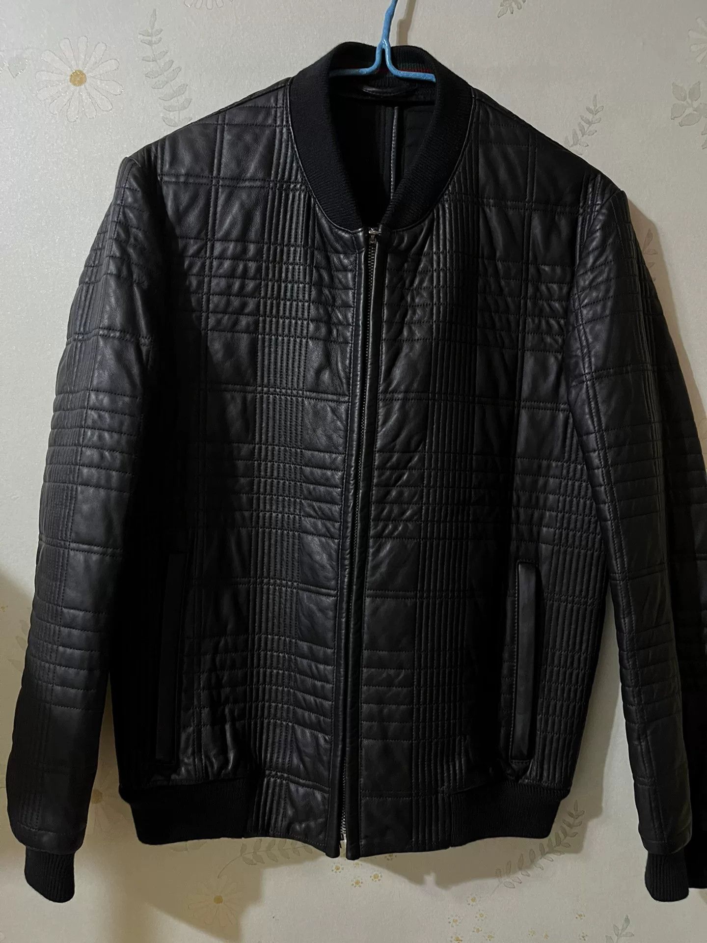 Gucci Gucci Men's Black Leather Jacket Size US M / EU 48-50 / 2 - 1 Thumbnail