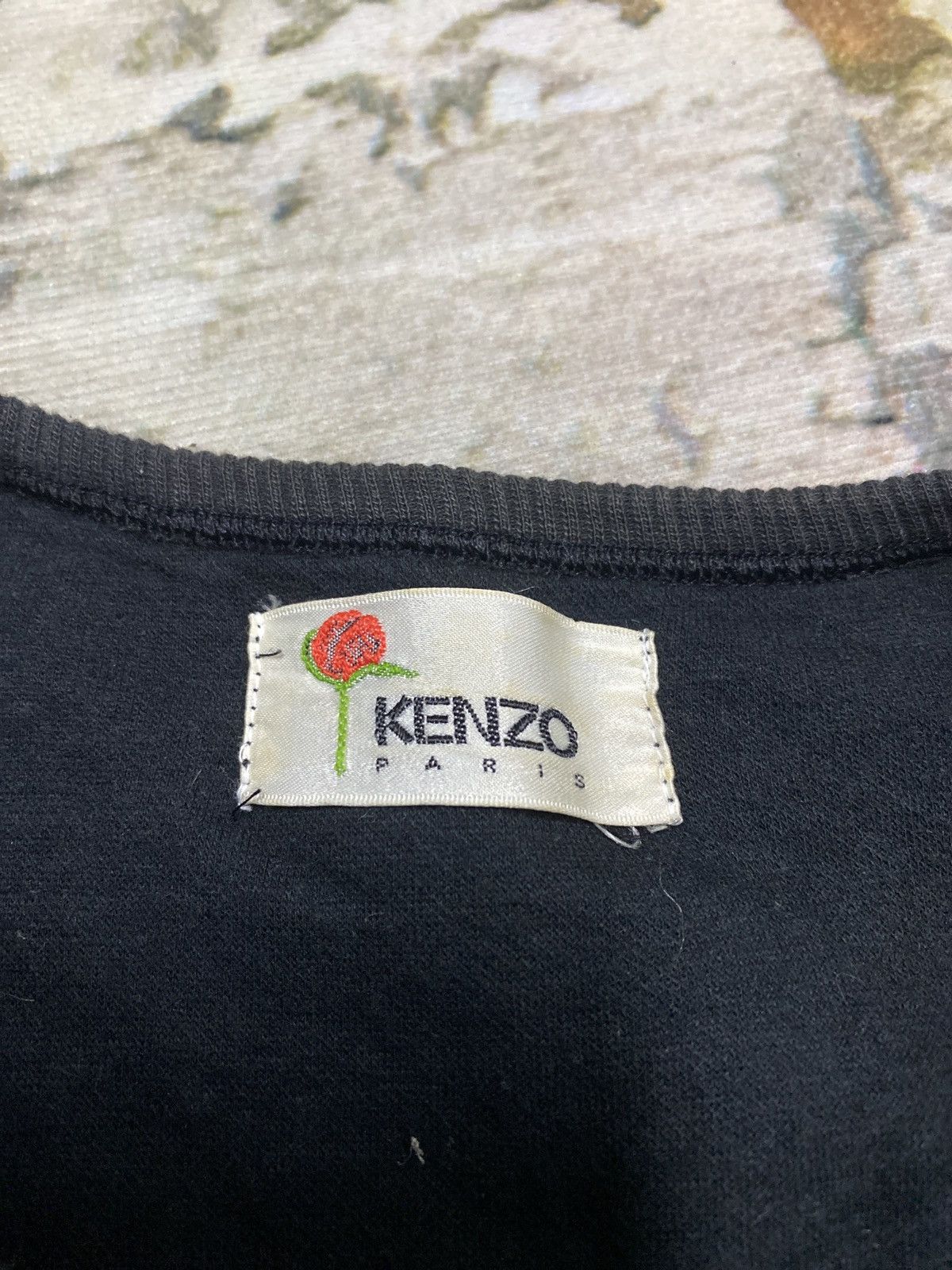 Kenzo Vintage 90’s Kenzo Floral Sweater Size M / US 6-8 / IT 42-44 - 7 Thumbnail