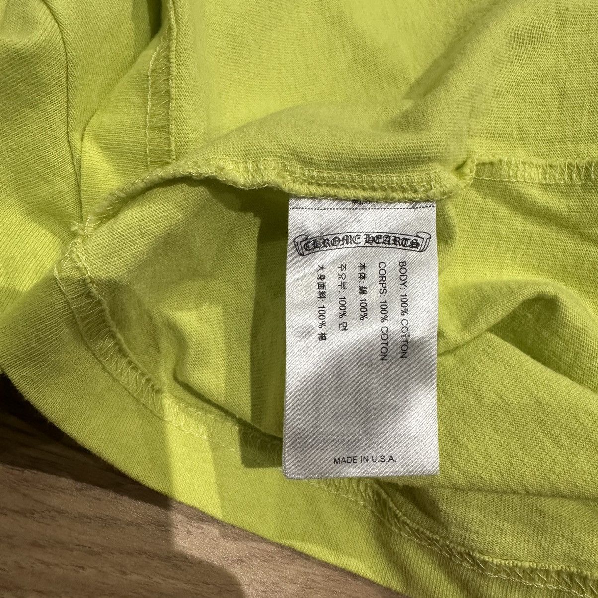 Chrome Hearts Chrome Hearts Matty Boy Yellow Tshirt Size US L / EU 52-54 / 3 - 4 Thumbnail