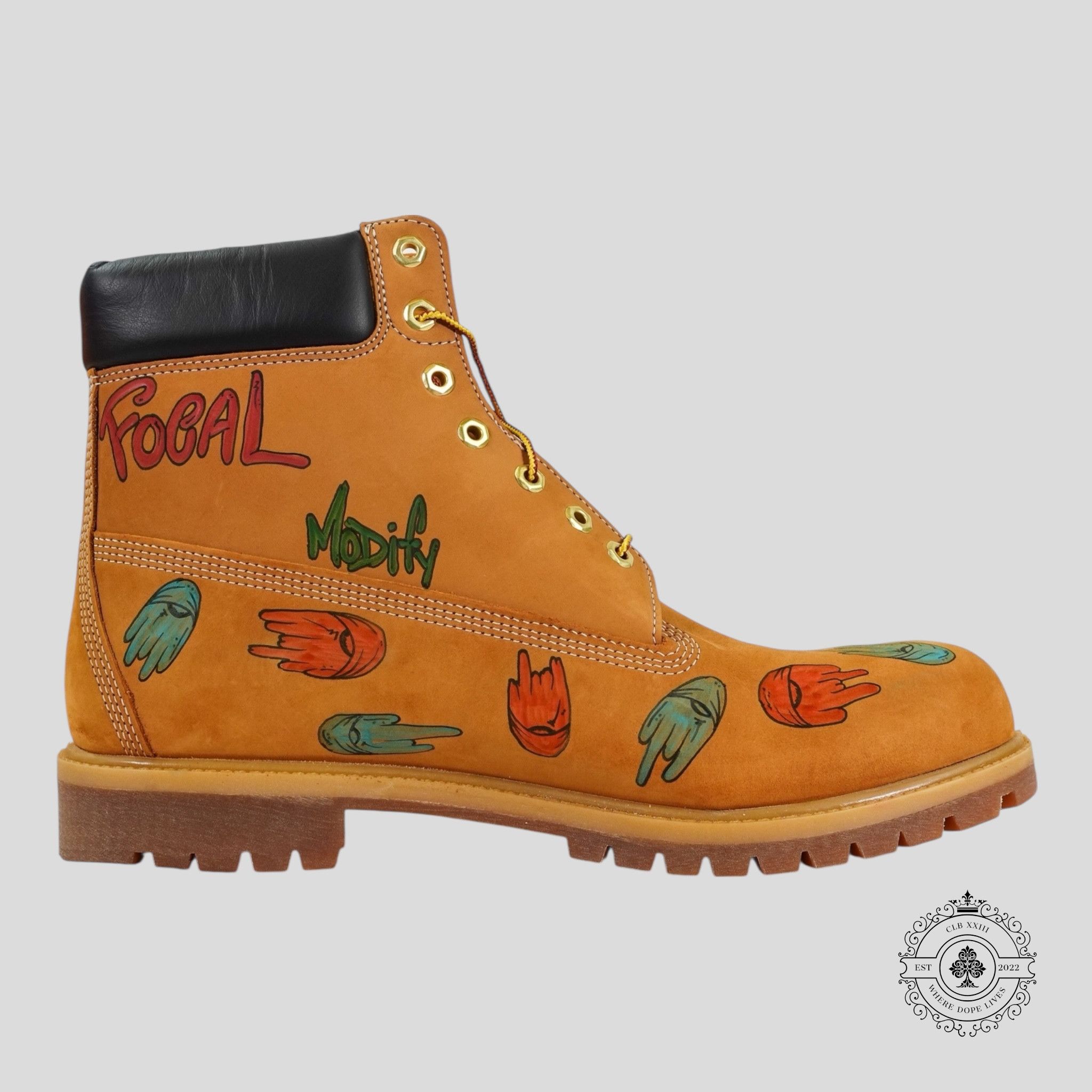 Matty Boy 1-of-1 Matty Boy Focal Point Timberland 6-Inch Boot Size US 14 / EU 47 - 4 Thumbnail