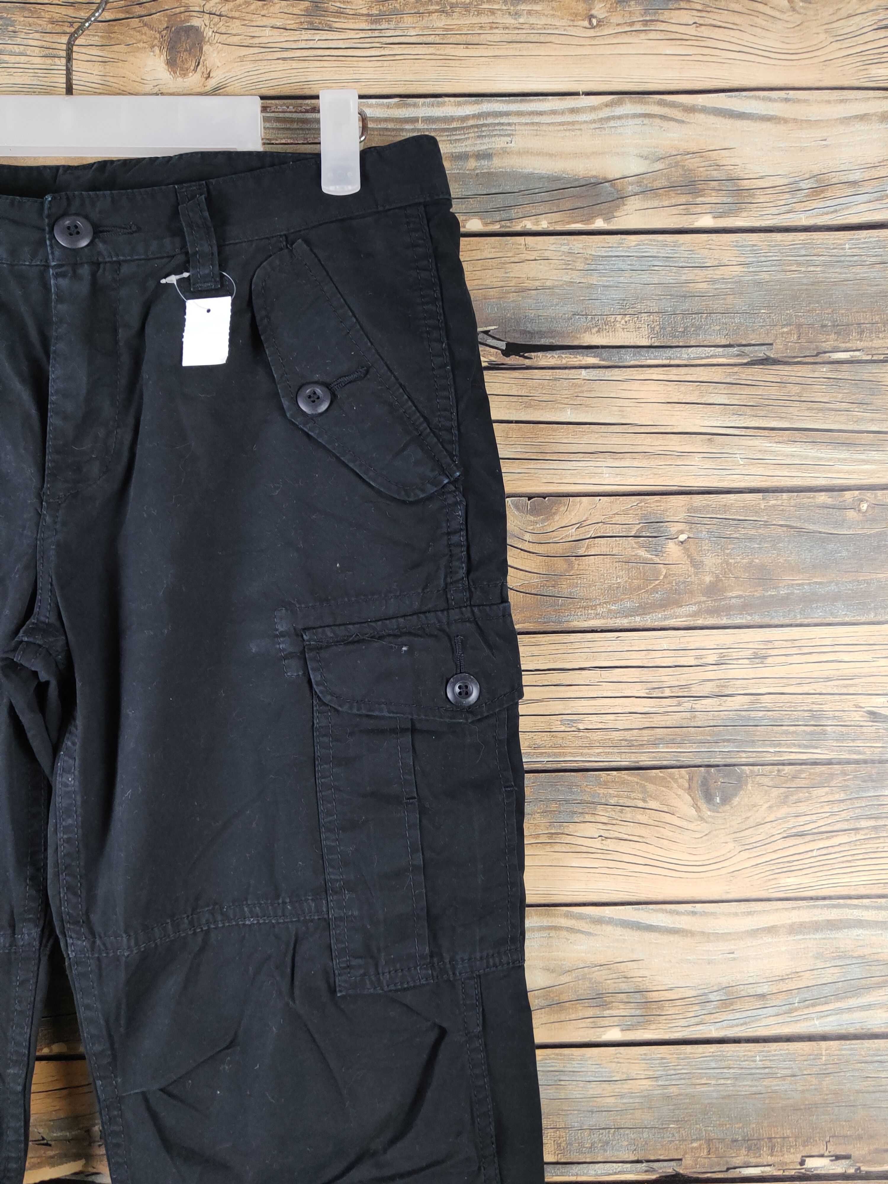 Uniqlo DL Uniqlo Black Multipocket Tactical Cargo Pants #1141 Size US 31 - 5 Thumbnail