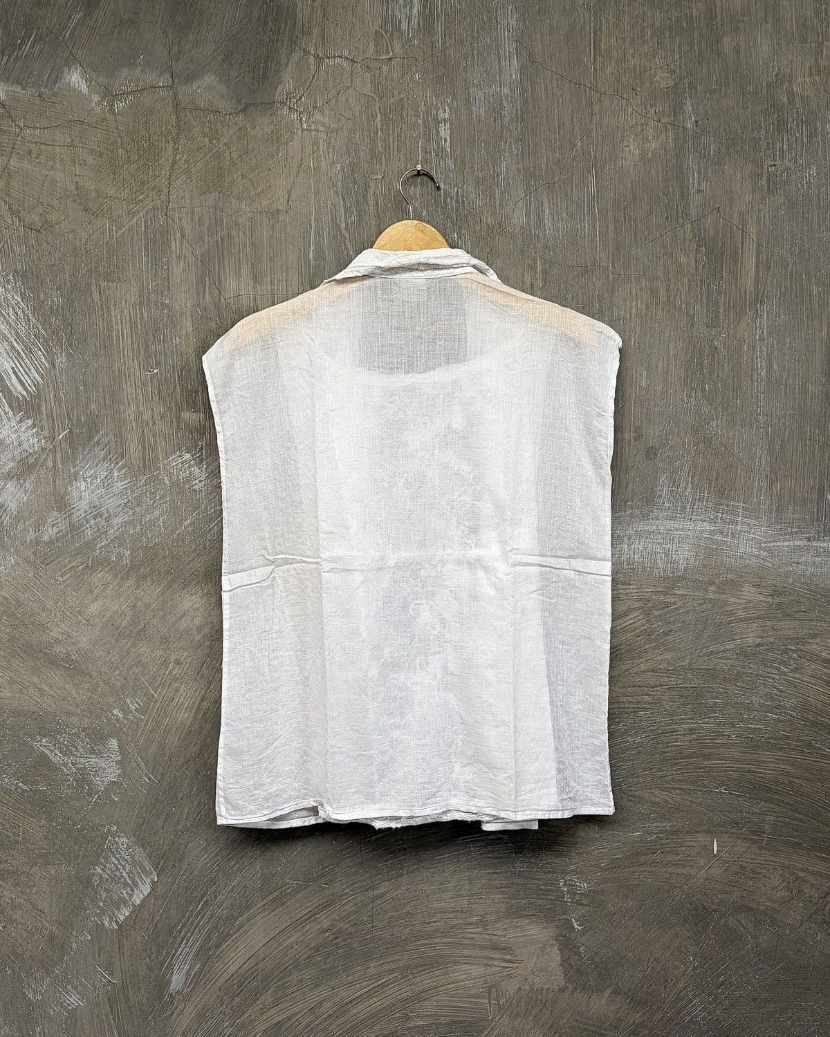 Issey Miyake Issey Miyake Plantation Women Blouse Size M / US 6-8 / IT 42-44 - 7 Thumbnail