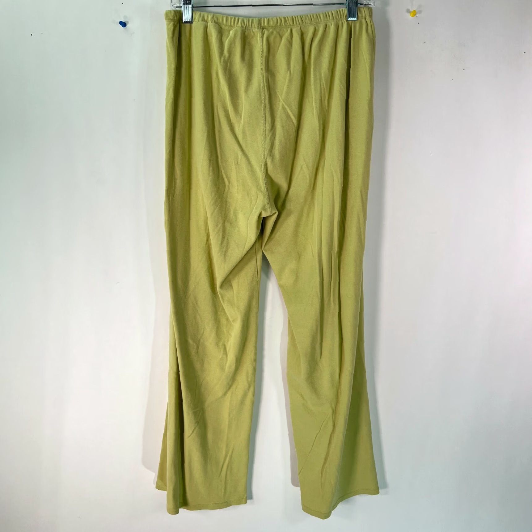 Eddie Bauer Eddie Bauer Womens Green Short Sleeve Pajama Set Size S/M Casual Solid Cotton Lightweight Sleepwear Size 28" / US 6 / IT 42 - 2 Thumbnail