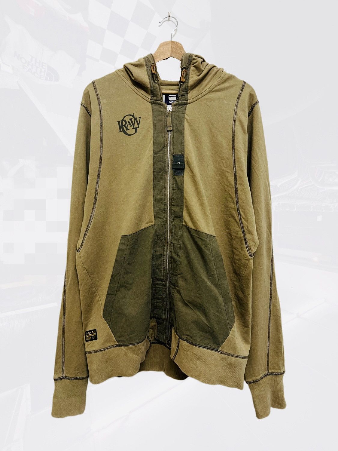 G-Star × Japanese Brand G-Star Raw Military Zipper Hoodie Size US L / EU 52-54 / 3 - 1 Thumbnail
