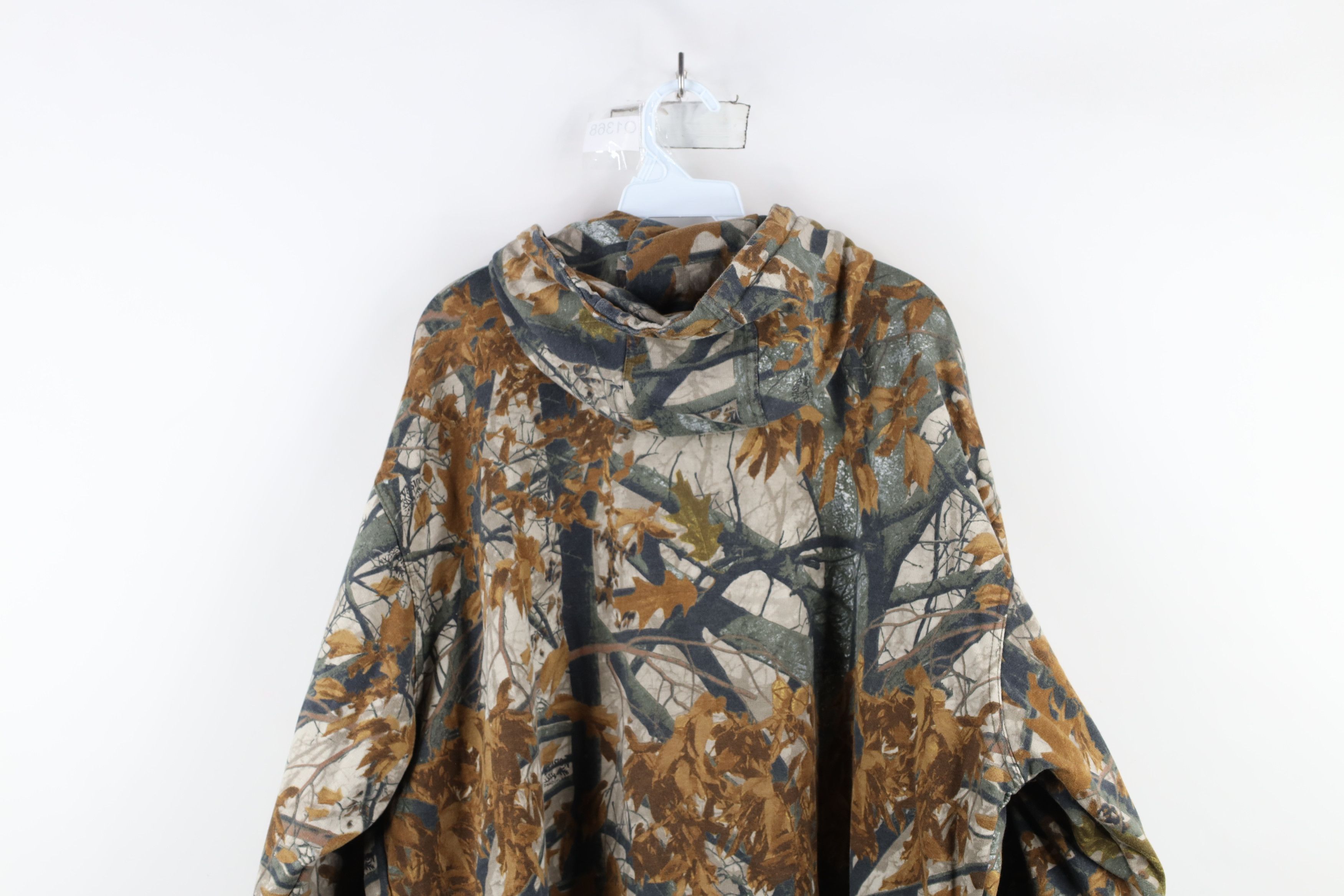 Vintage Vintage Streetwear Thermal Lined Camouflage Full Zip Hoodie Size US XXL / EU 58 / 5 - 12 Thumbnail