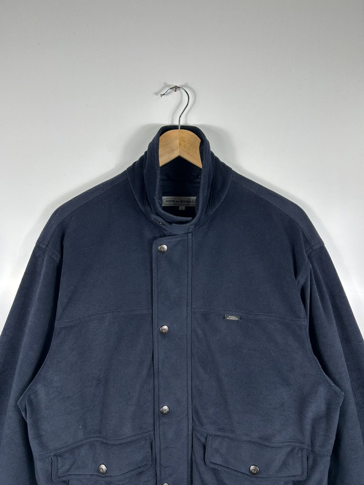 Japanese Brand × Vintage ⚡️Vintage Studio By Intermezzo Bomber Jacket Size US L / EU 52-54 / 3 - 4 Thumbnail