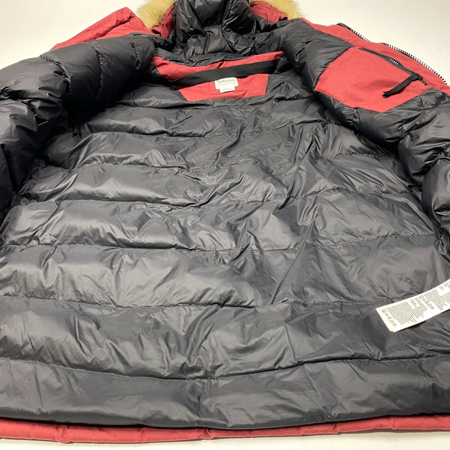 Timberland Timberland Nordic Edge Expedition Parka Jacket Mens XL Red Waterproof 7791 Size US XL / EU 56 / 4 - 7 Thumbnail