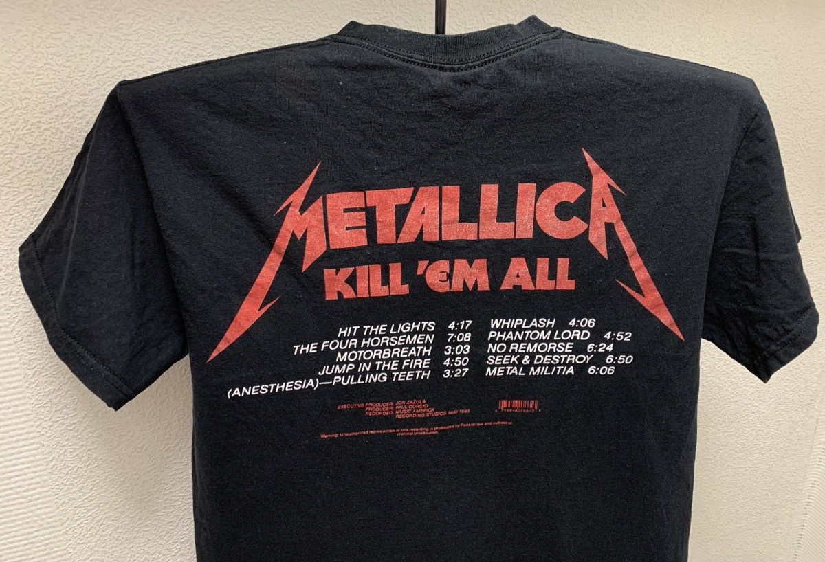 Metallica Metallica kill ‘em all vintage band rock t-shirt M sz Size US M / EU 48-50 / 2 - 7 Thumbnail