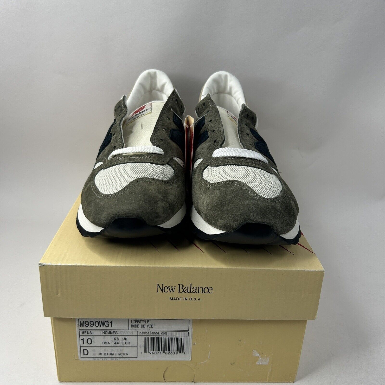 New Balance New Balance 990v1 x Teddy Santis MiUSA “Blue Grey” 2024 Size US 10 / EU 43 - 2 Thumbnail