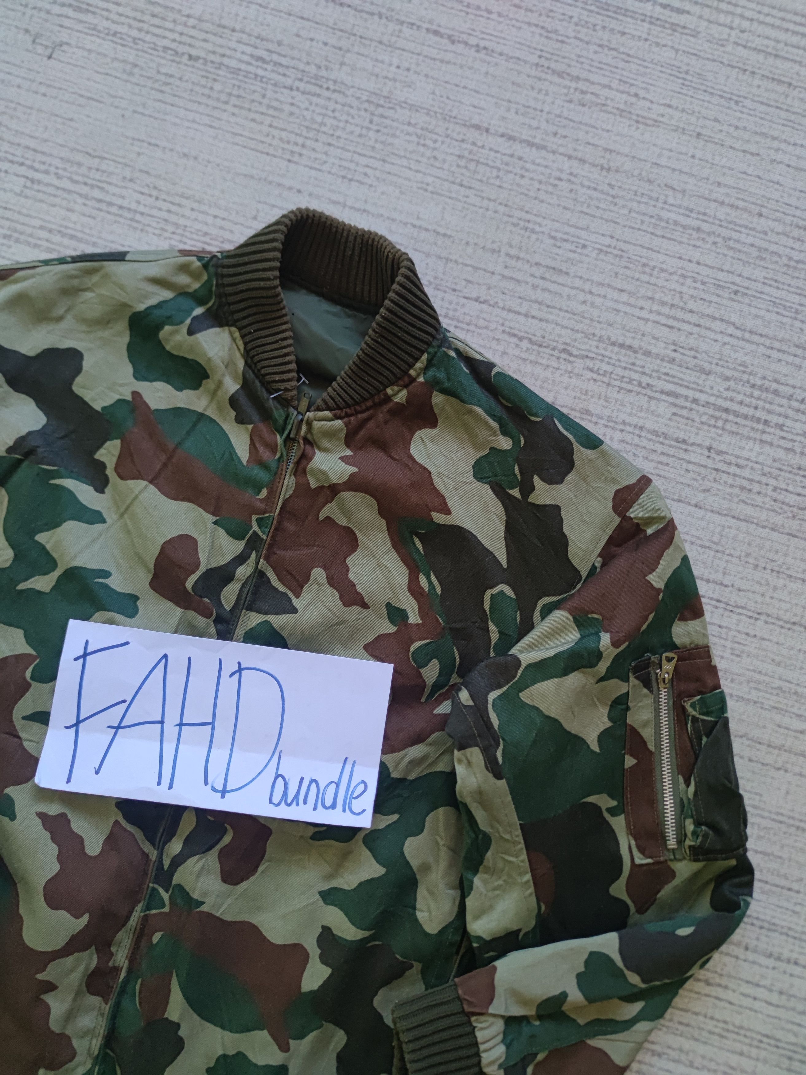 Vintage Vintage 70's JASDF MA-1 Flight Jacket Size US M / EU 48-50 / 2 - 9 Thumbnail