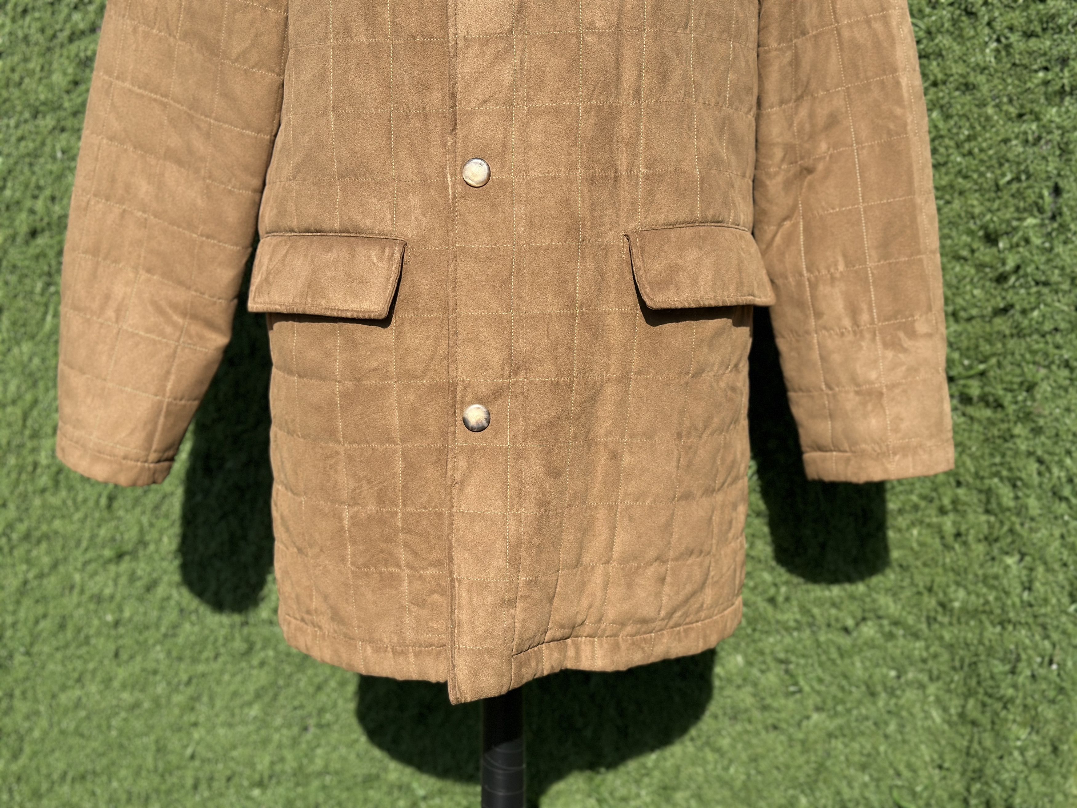 Corneliani Corneliani ID Quilted Technical Coat Wool Lined 48R Drop 6 Size US M / EU 48-50 / 2 - 7 Thumbnail