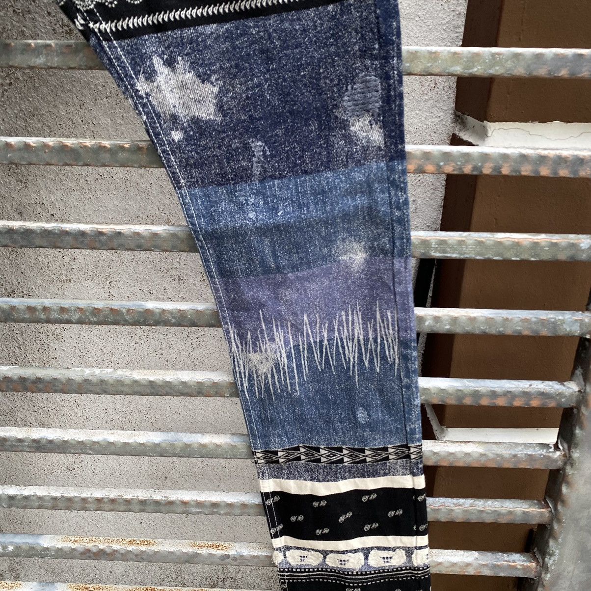 Kapital Iroquois Japan Paisley Shashiko Pants Size US 30 / EU 46 - 5 Thumbnail