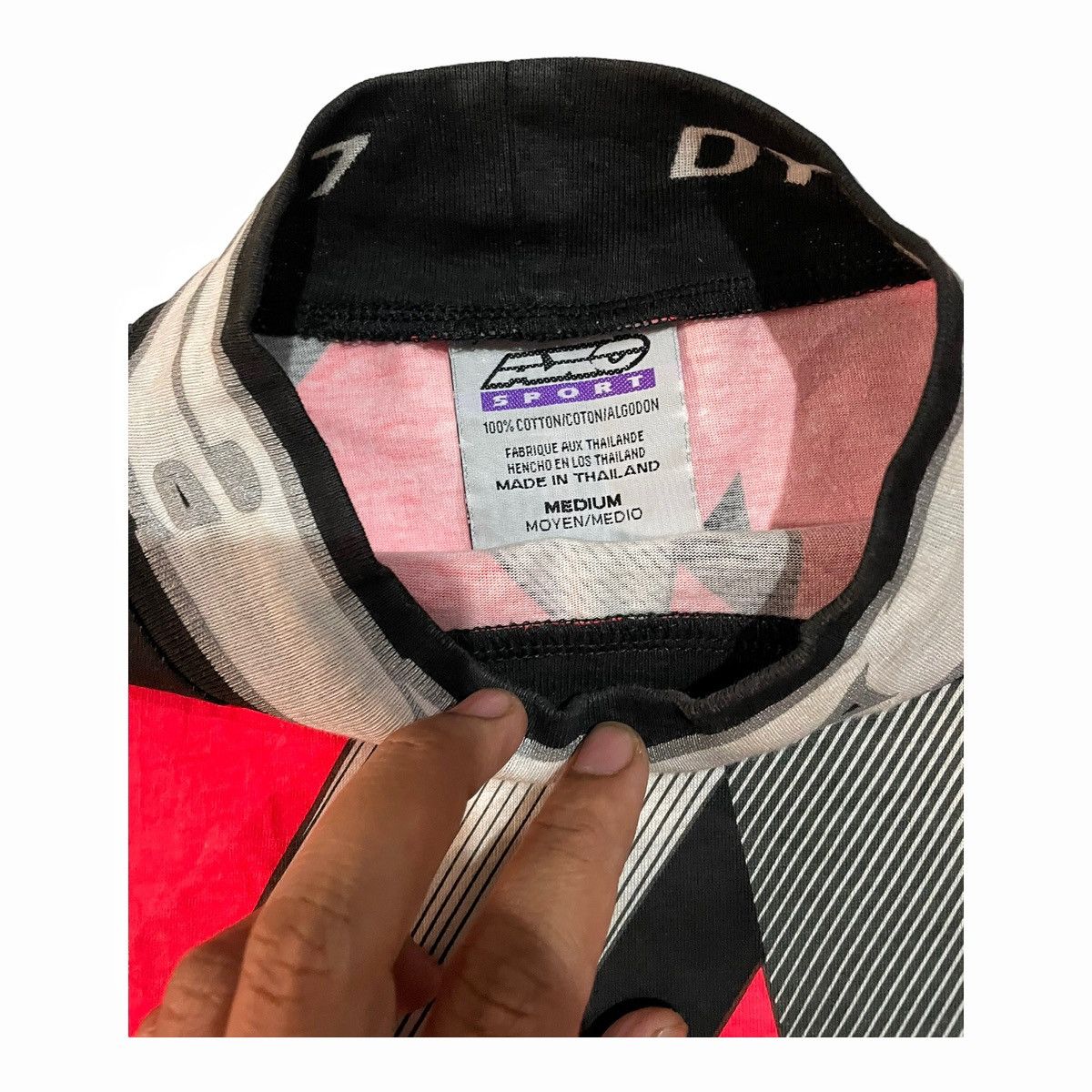 Gear for Sports × Sports Specialties Vintage 90s AXO Sport Jersey Dye MAX 8 Neon Jersey Motocross Size US M / EU 48-50 / 2 - 13 Thumbnail
