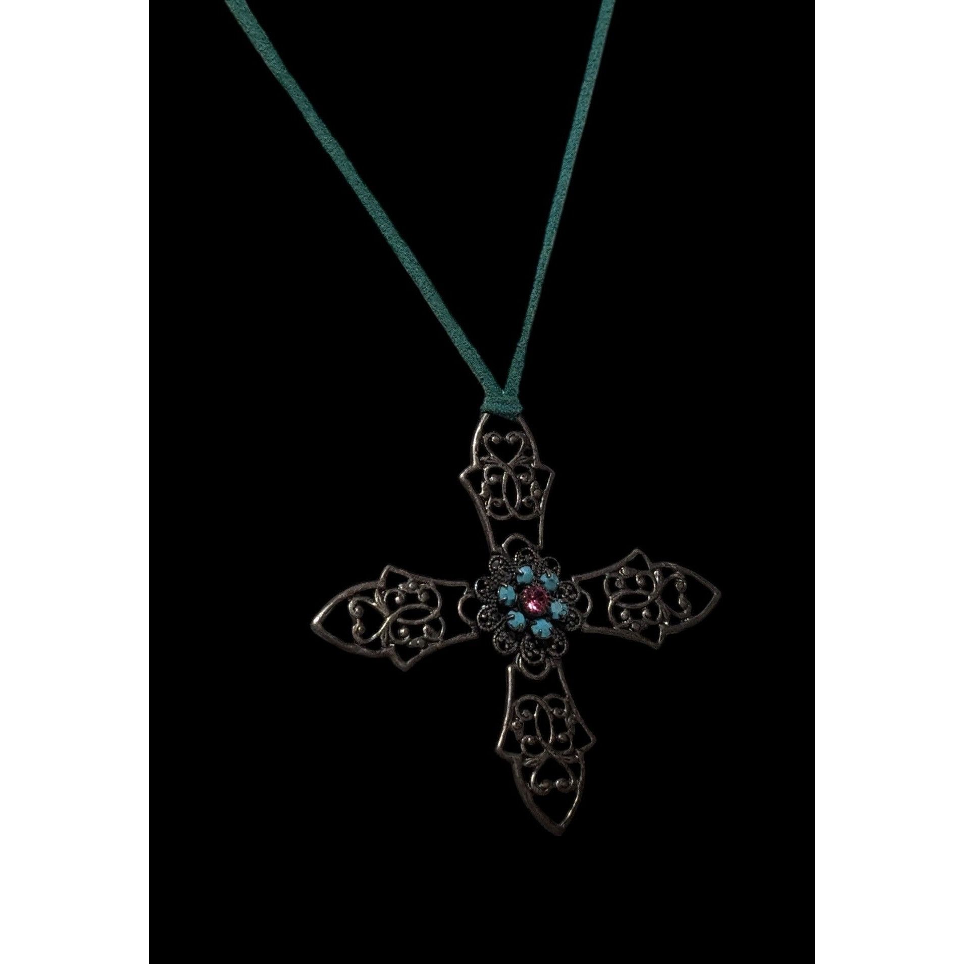 Express Express Retro Celtic Cross Pendant Necklace Size ONE SIZE - 5 Thumbnail