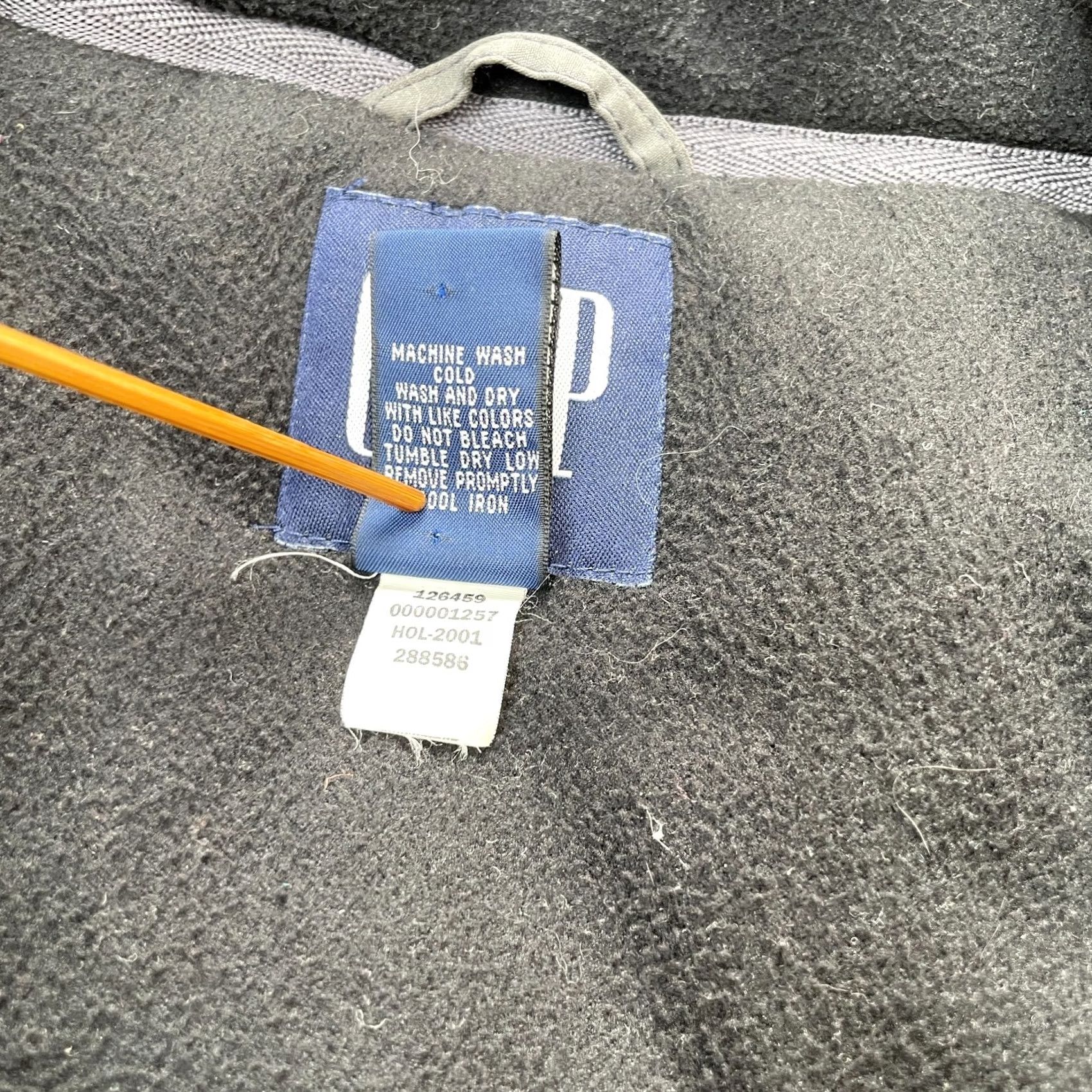 Gap VINTAGE Gap Jacket Mens L Gray Parka Cotton Insulated Lined Full Zip Size US L / EU 52-54 / 3 - 4 Thumbnail
