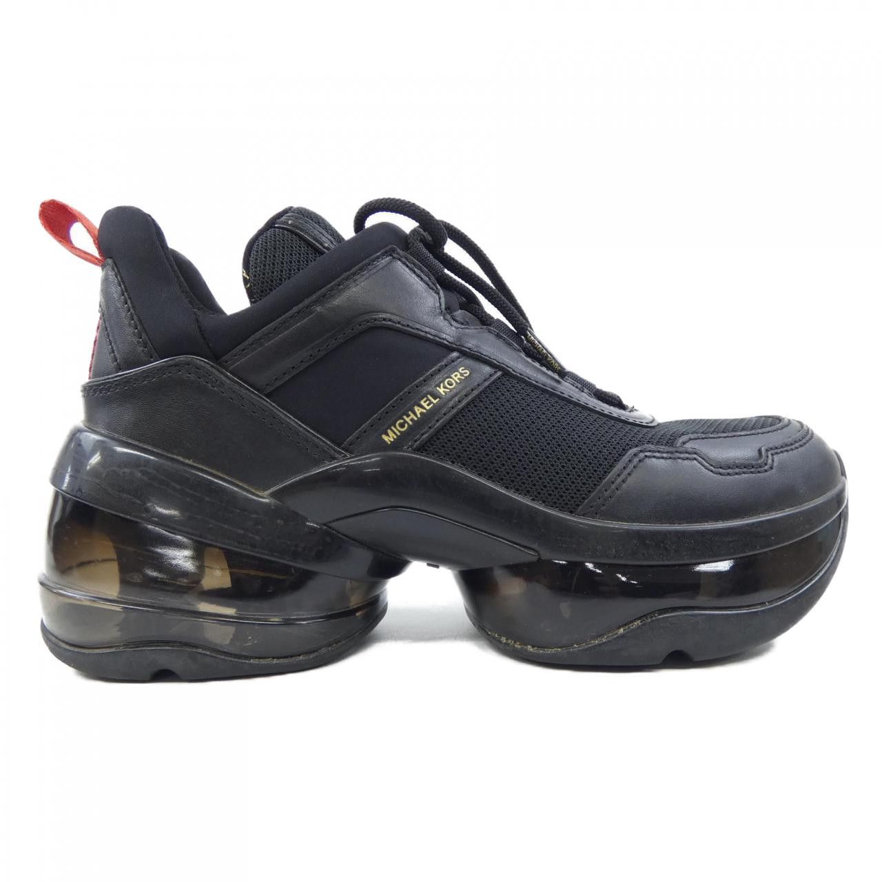 Michael Kors Michael Kors Michael Kors Leather Sneakers Leather Shoes 43S4OLFS1L DUTY FREE for USA Size ONE SIZE - 1 Thumbnail