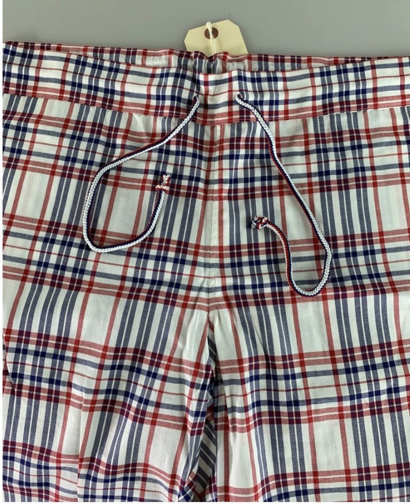 Thom Browne Thom Browne r/w/b xtreme flannel check pajama bottom 1 NWT Size US 35 - 15 Thumbnail