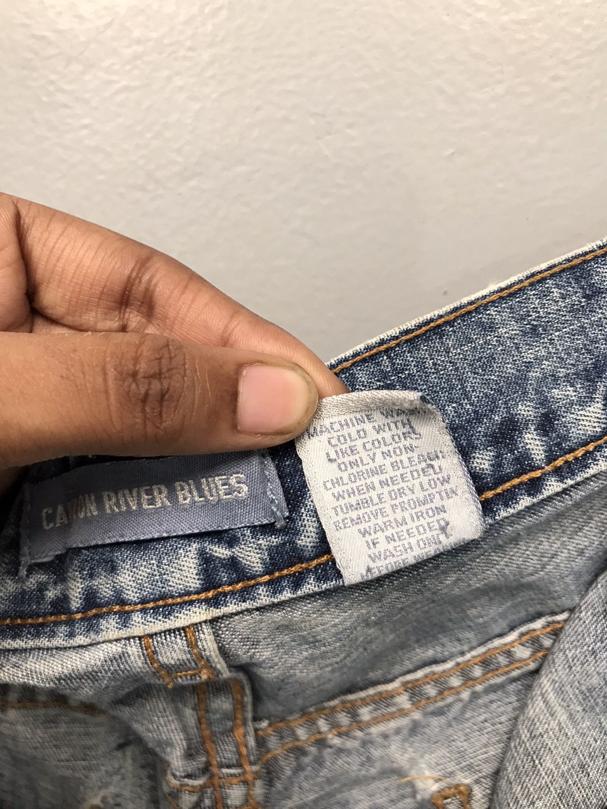 JNCO Vintage Canyon river blues carpenter jort Size US 36 / EU 52 - 8 Thumbnail