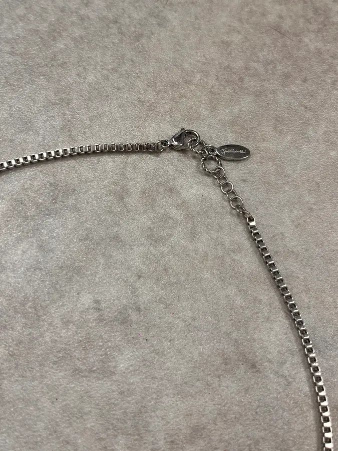Roberto Cavalli 2000s Cavalli Irregular Stress Circular Pendant Necklace Size ONE SIZE - 4 Thumbnail