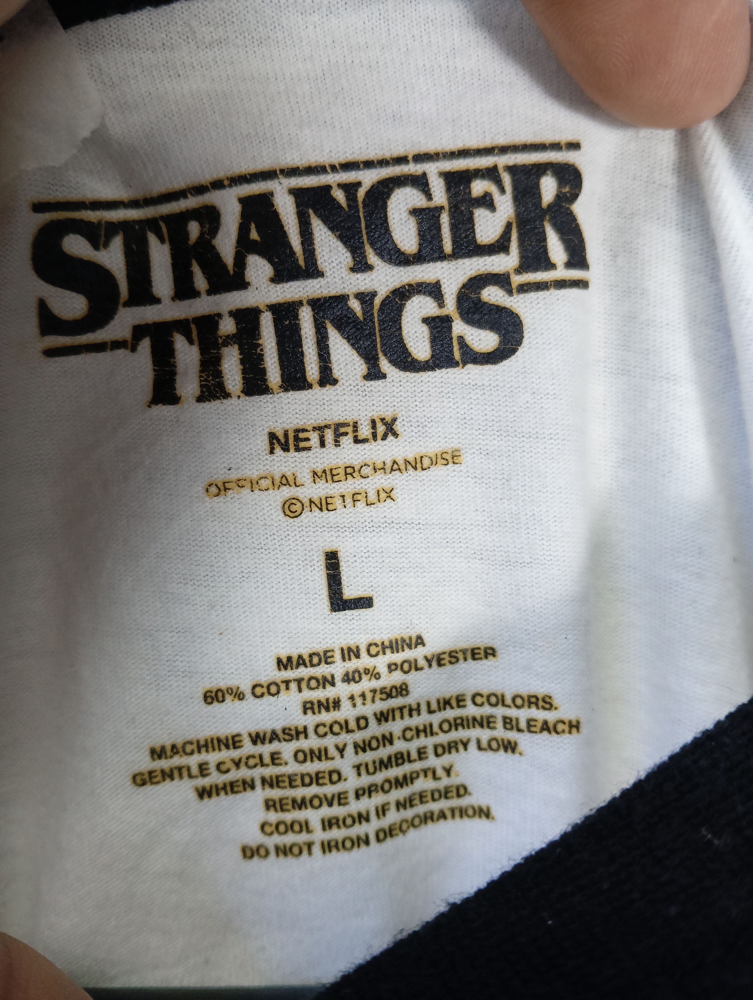 Other vintage stranger things movie tv usa 3 quater TEE Size US L / EU 52-54 / 3 - 7 Thumbnail