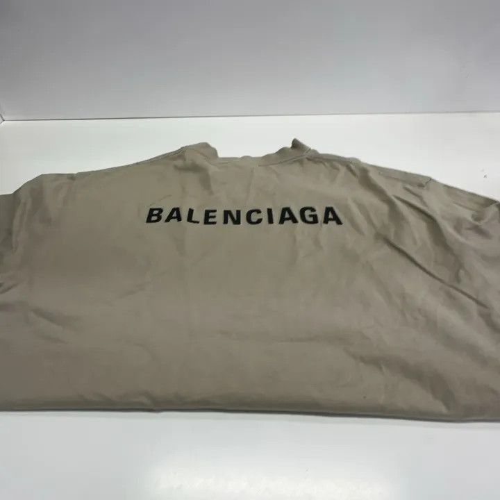 Balenciaga Balenciaga Balenciaga Logo Print Short Sleeve TShirt -2507 Size US L / EU 52-54 / 3 - 8 Thumbnail