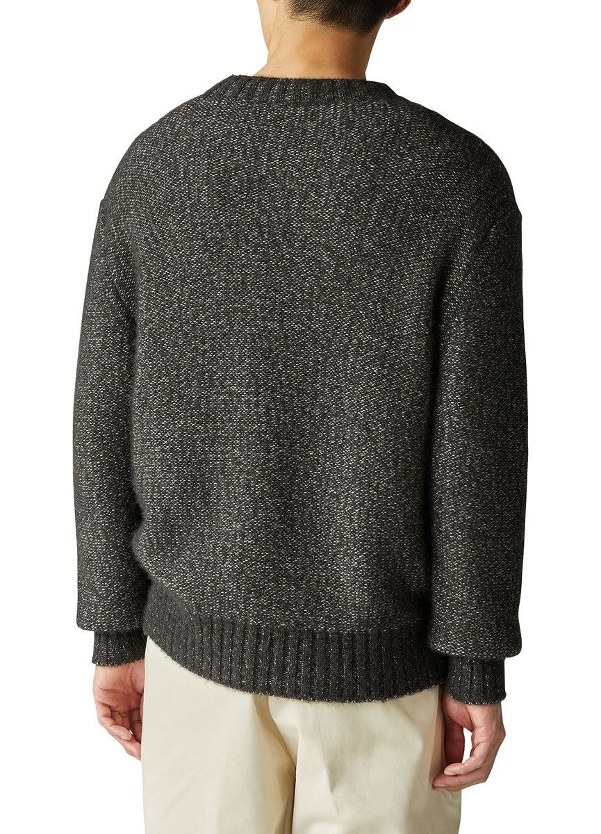 Loro Piana o1w1db10724 Dunstan Crew Neck Sweater in Grey Size US S / EU 44-46 / 1 - 7 Thumbnail