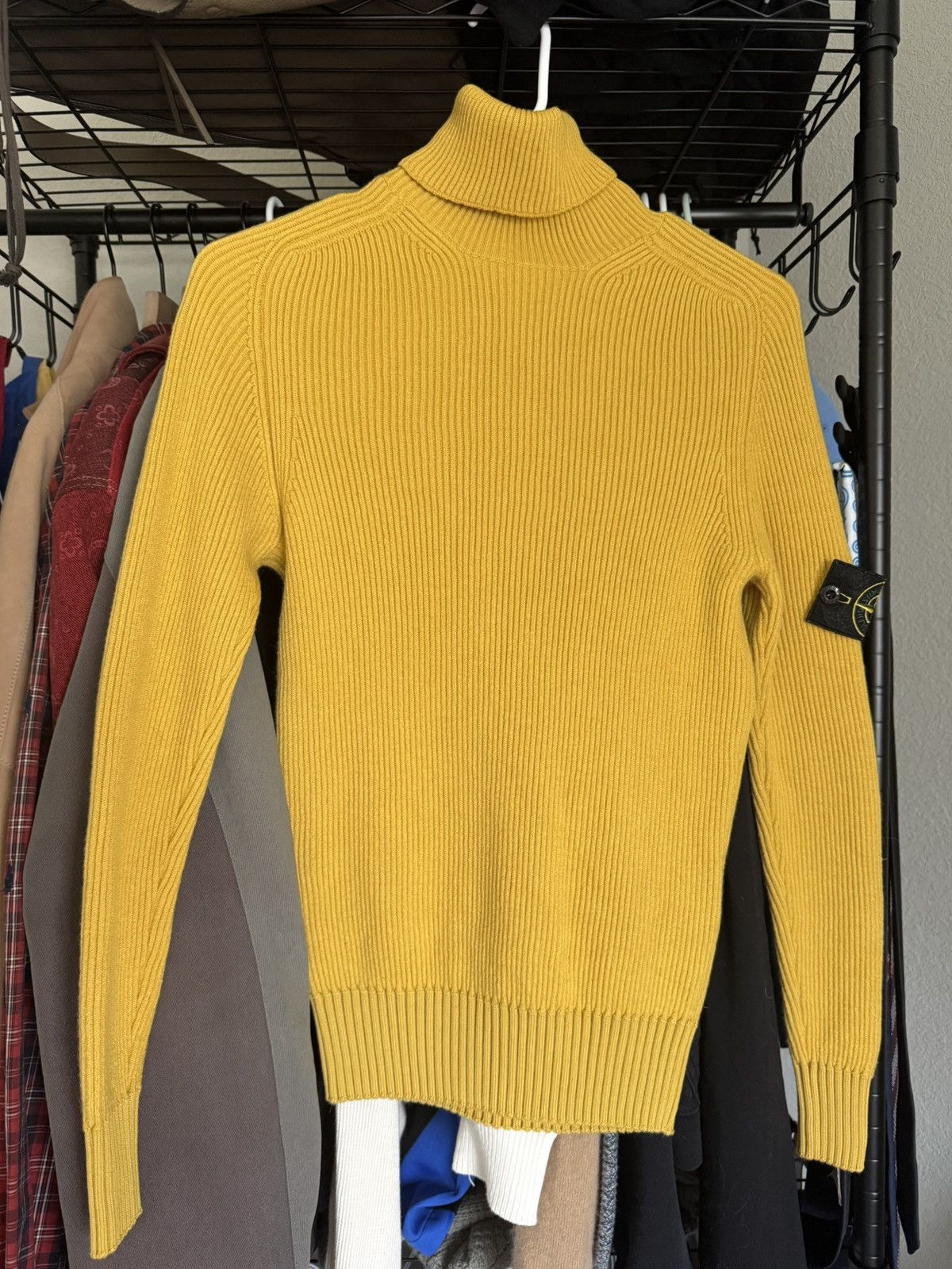 Stone Island Stone Island Wool Turtleneck Sweater Size US S / EU 44-46 / 1 - 1 Thumbnail