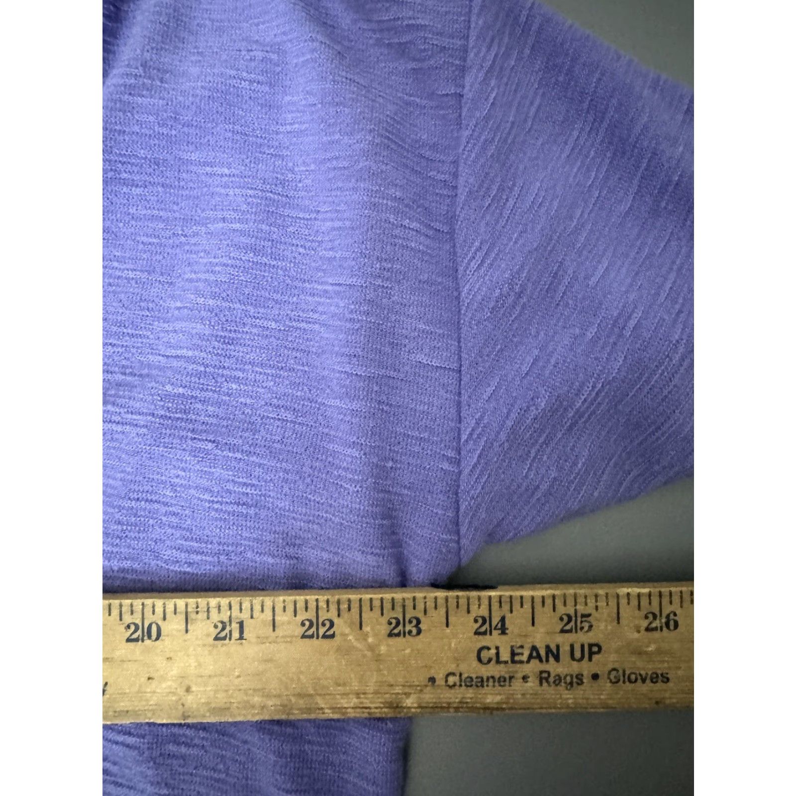 Loft VINTAGE LOFT Oversized Polo Sweater Women’s Large Purple Long Sleeve V-Neck Pullover Size L / US 10 / IT 46 - 5 Thumbnail