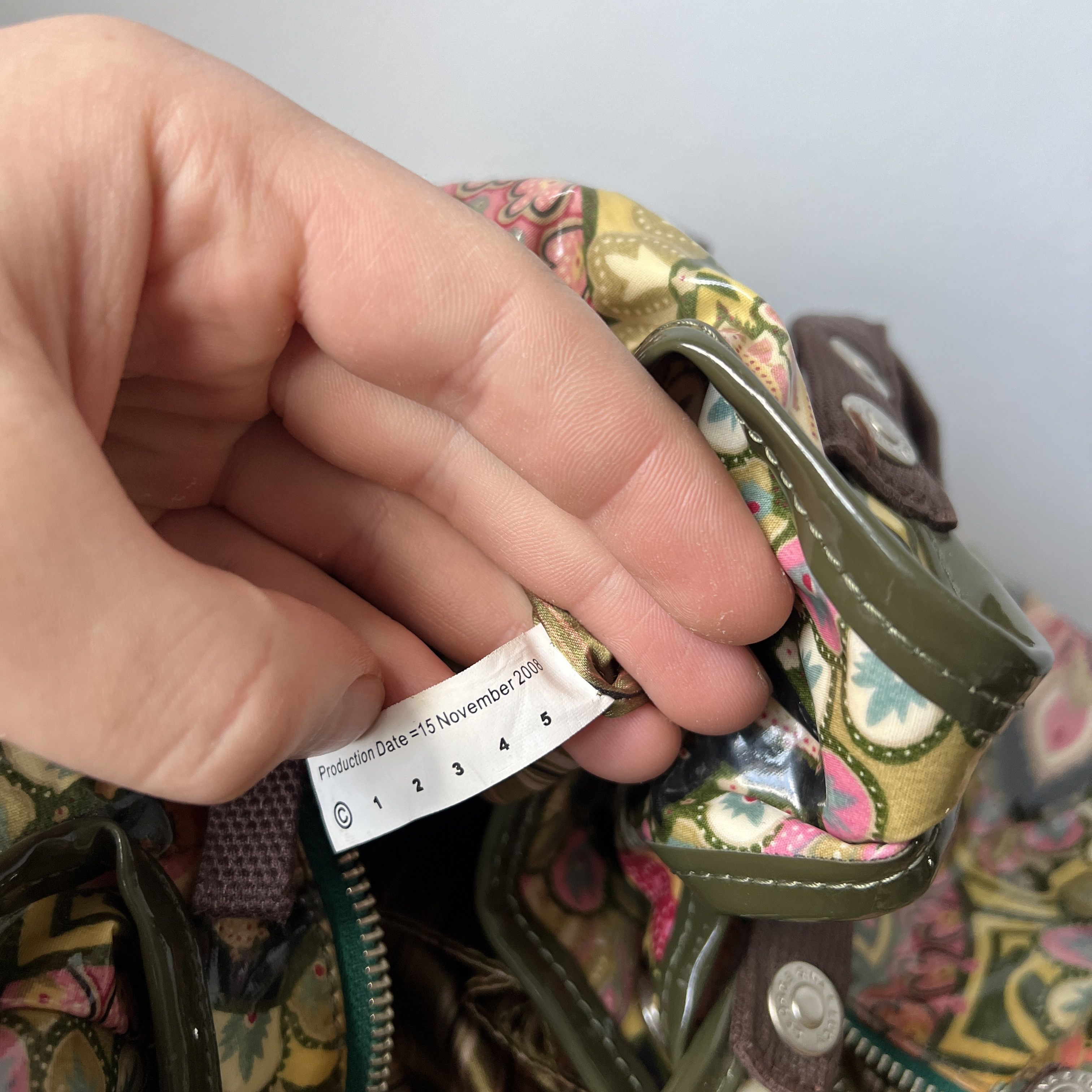 George Gina & Lucy Vintage GEORGE GINA & LUCY WAHUNA HAI Vinyl 2005 Floral Bag Size ONE SIZE - 13 Thumbnail