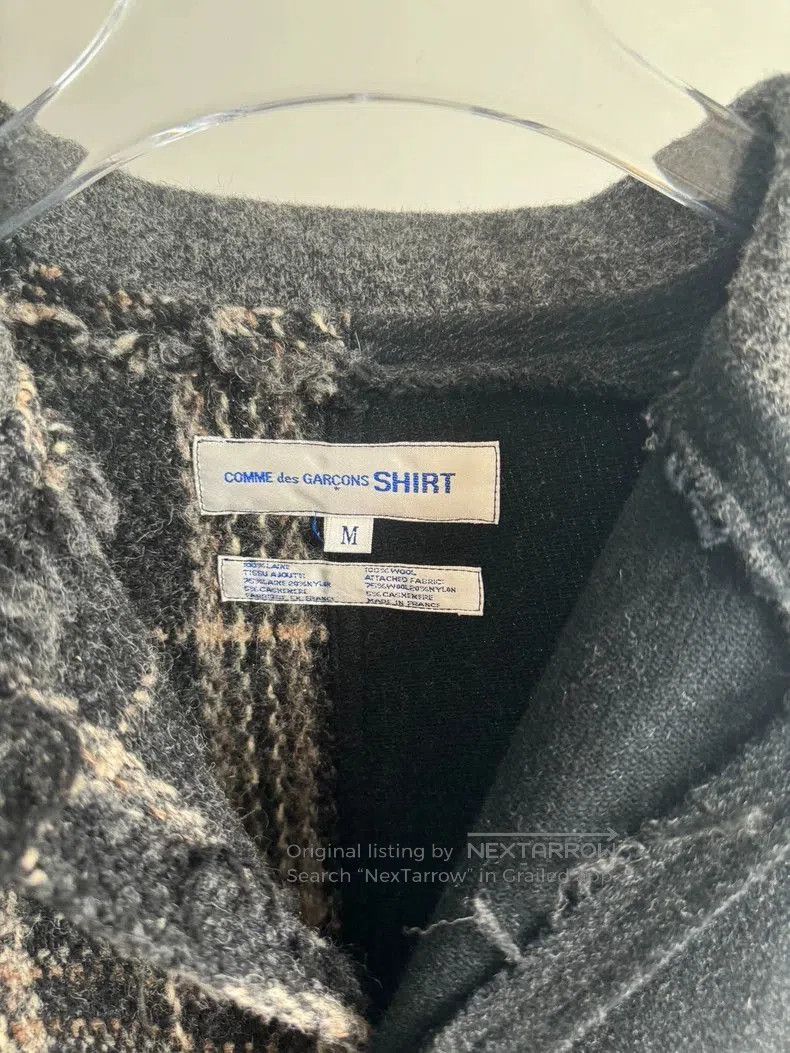 Comme des Garcons COMME des GARCONS SHIRT Patchwork Wool Blazer. Size US M / EU 48-50 / 2 - 4 Thumbnail