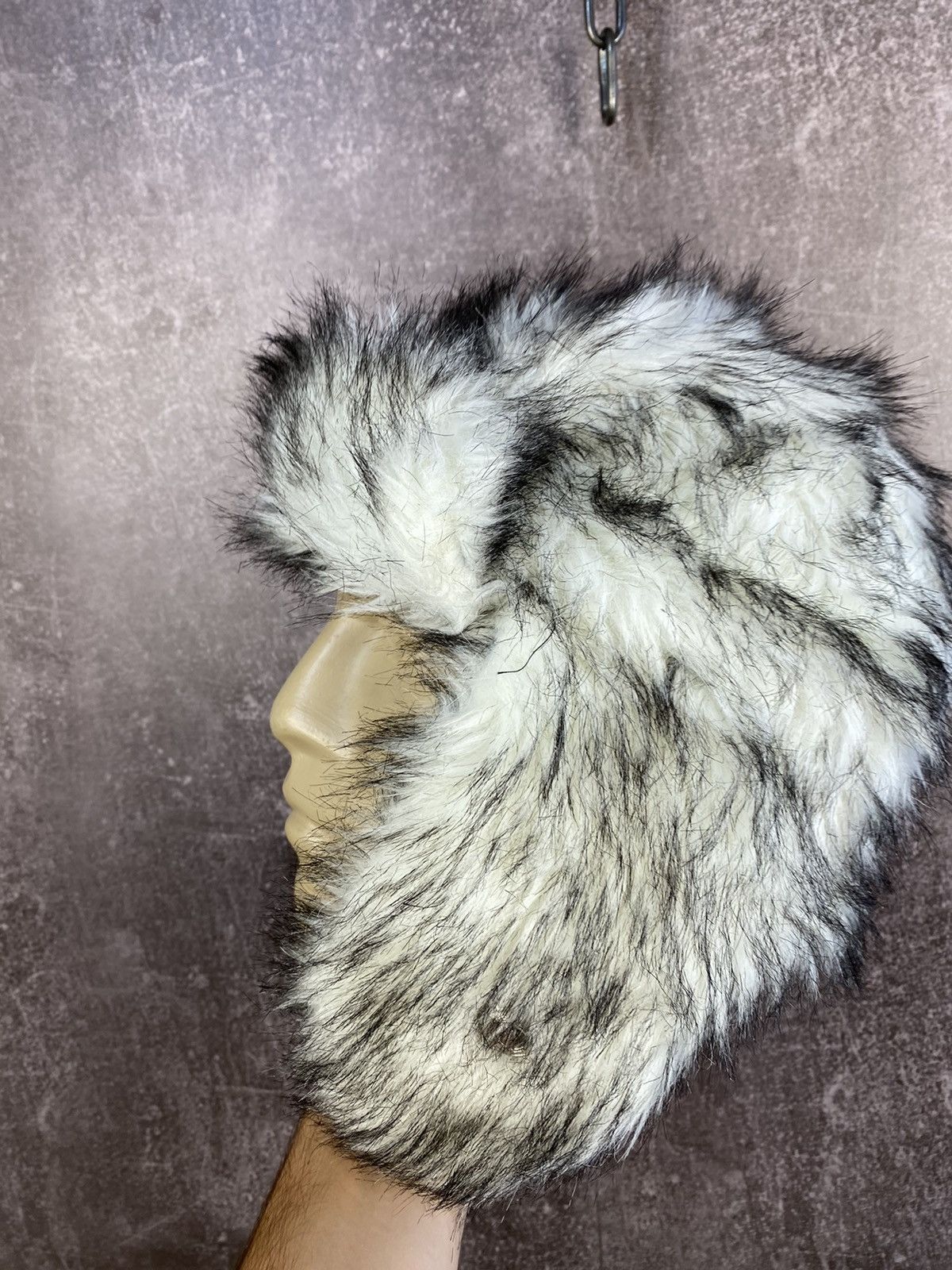 Vintage Vintage Fur Ushanka Beanie Mohair Trapper Hat VTg Size ONE SIZE - 8 Thumbnail