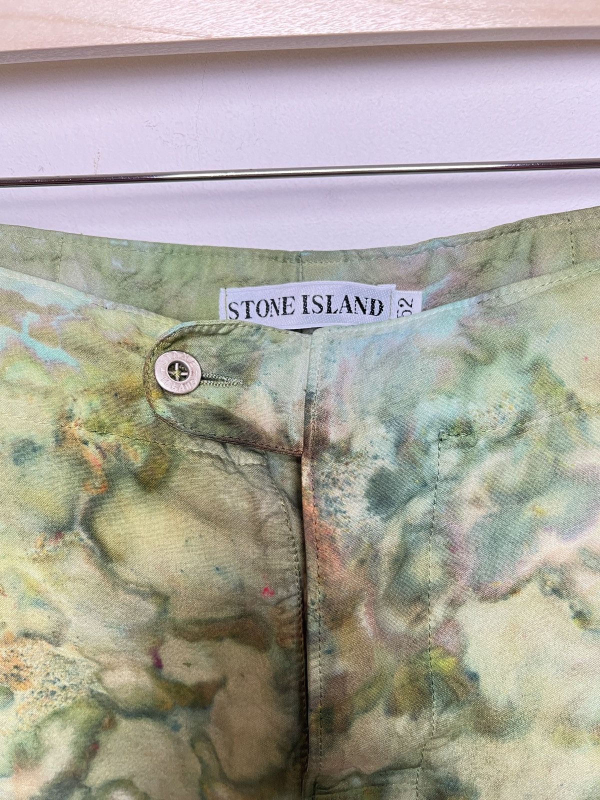 Stone Island stone island 80s tie dye mesh shorts m-l Size US 34 / EU 50 - 6 Thumbnail