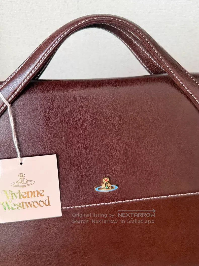Vivienne Westwood Vivienne Westwood size os 90s Ultra Rare Goat Leather Docum Size ONE SIZE - 2 Thumbnail