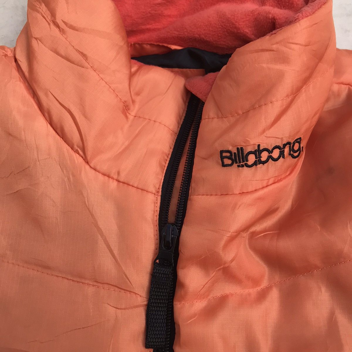 Billabong Vintage 90s Billabong Puffer Goose down bulang orange Jacket Size US M / EU 48-50 / 2 - 16 Thumbnail