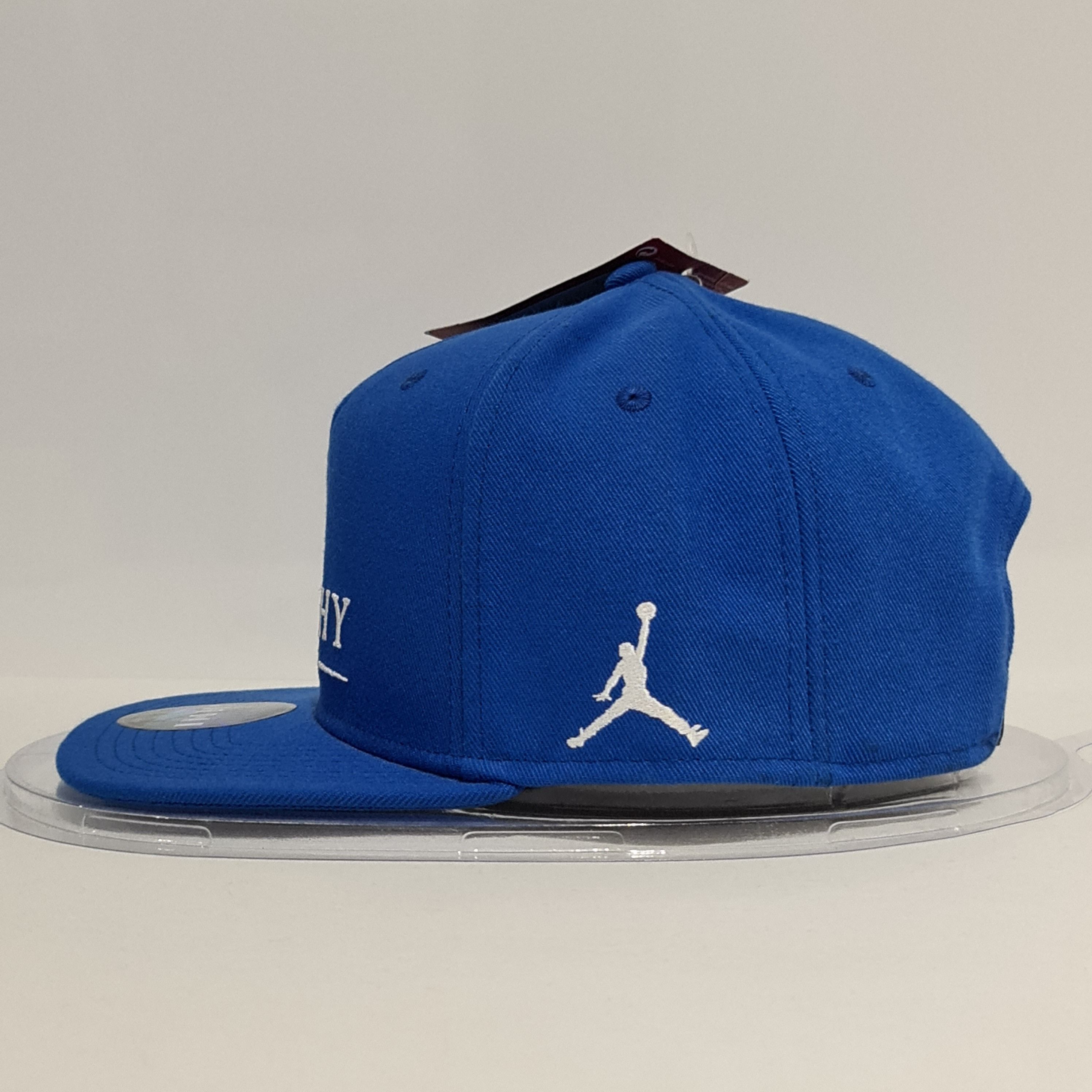 Jordan Brand Jordan Cap Snapback 'Trophy Room Script' Blue Size ONE SIZE - 3 Thumbnail