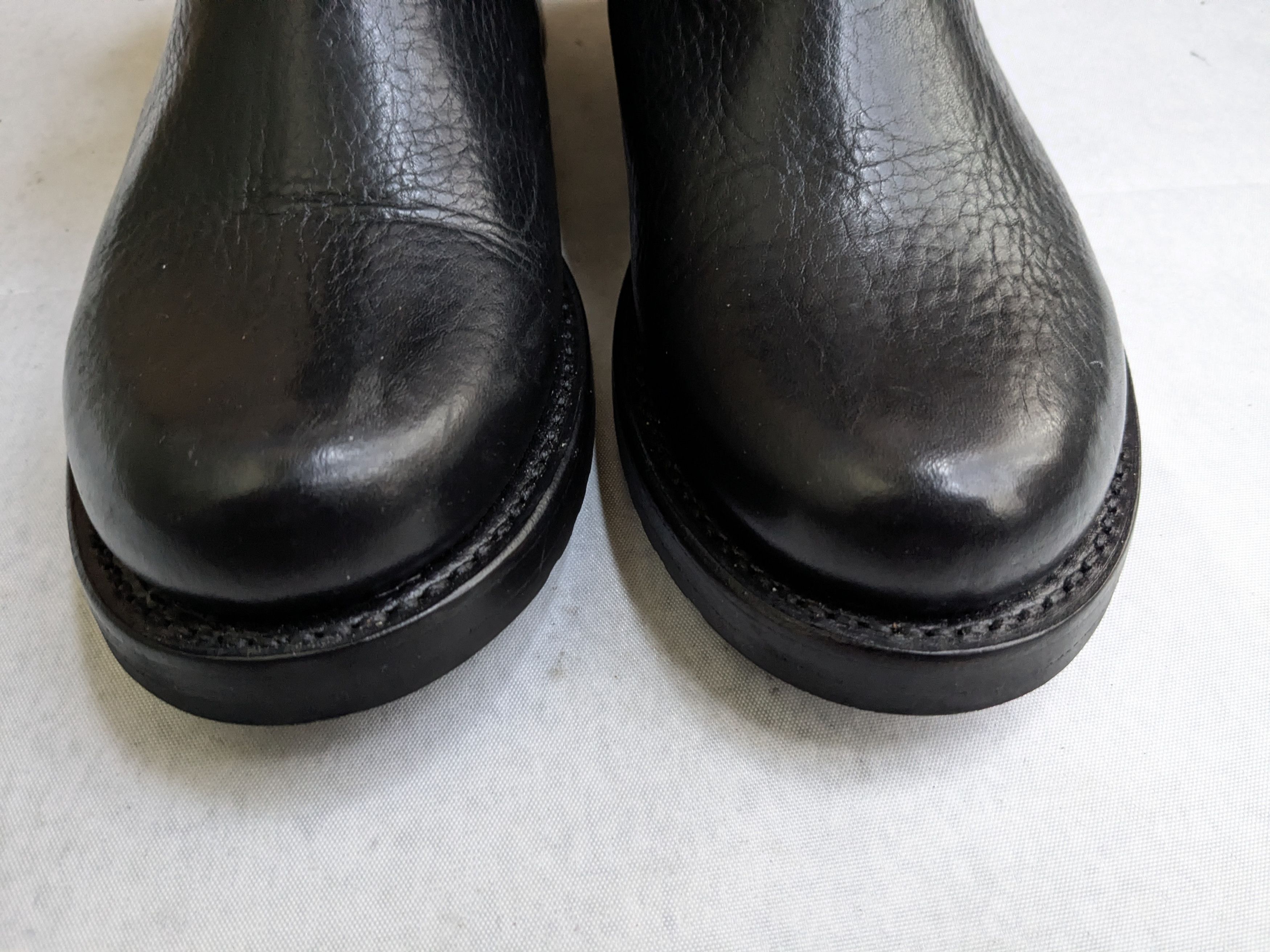 Frye Frye Engineer Boots Black Leather 7 Buckle Size US 7 / EU 40 - 4 Thumbnail