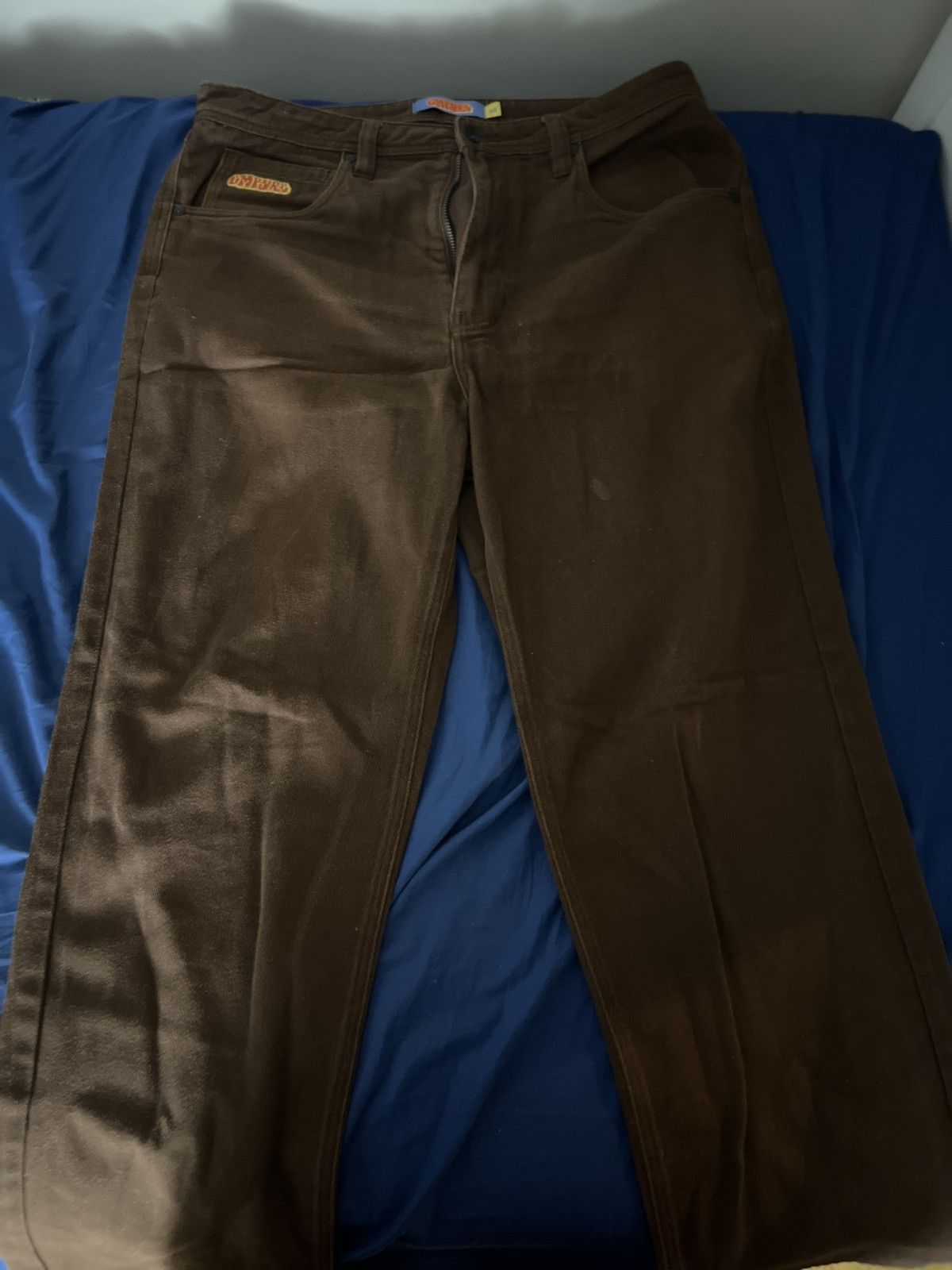 Empyre Brown empire baggy jeans Size US 33 - 1 Thumbnail