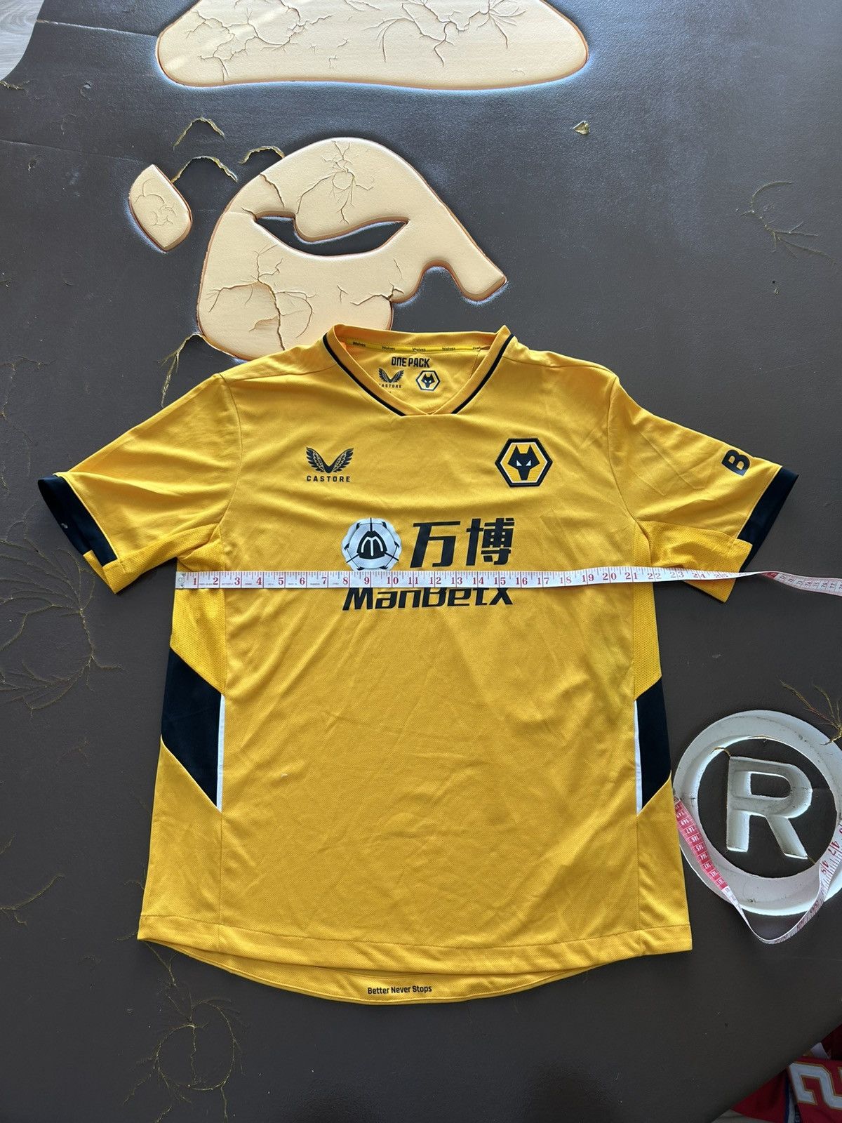 Chelsea Soccer Wolverhampton Wolves 2013 Soccer Jersey Football Size US XL / EU 56 / 4 - 9 Thumbnail