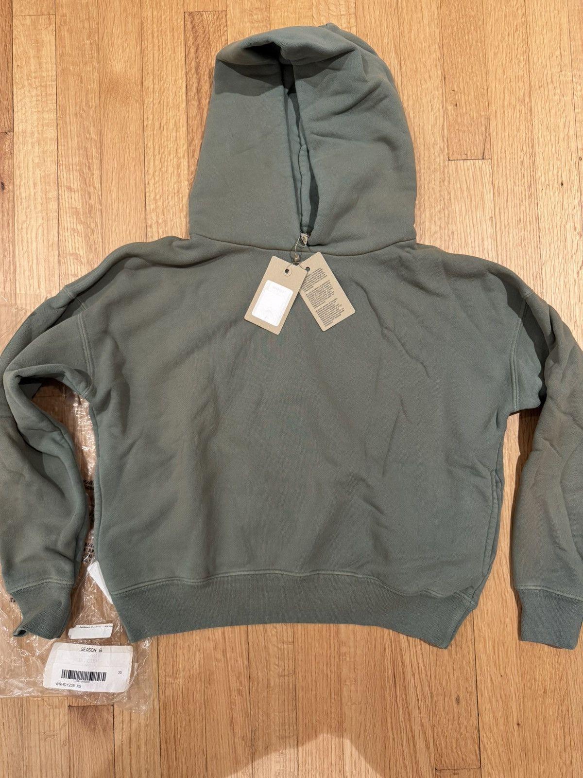 Yeezy Yeezy Season 6 Glacier Hoodie Size XS - Rare Size US XS / EU 42 / 0 - 12 Thumbnail