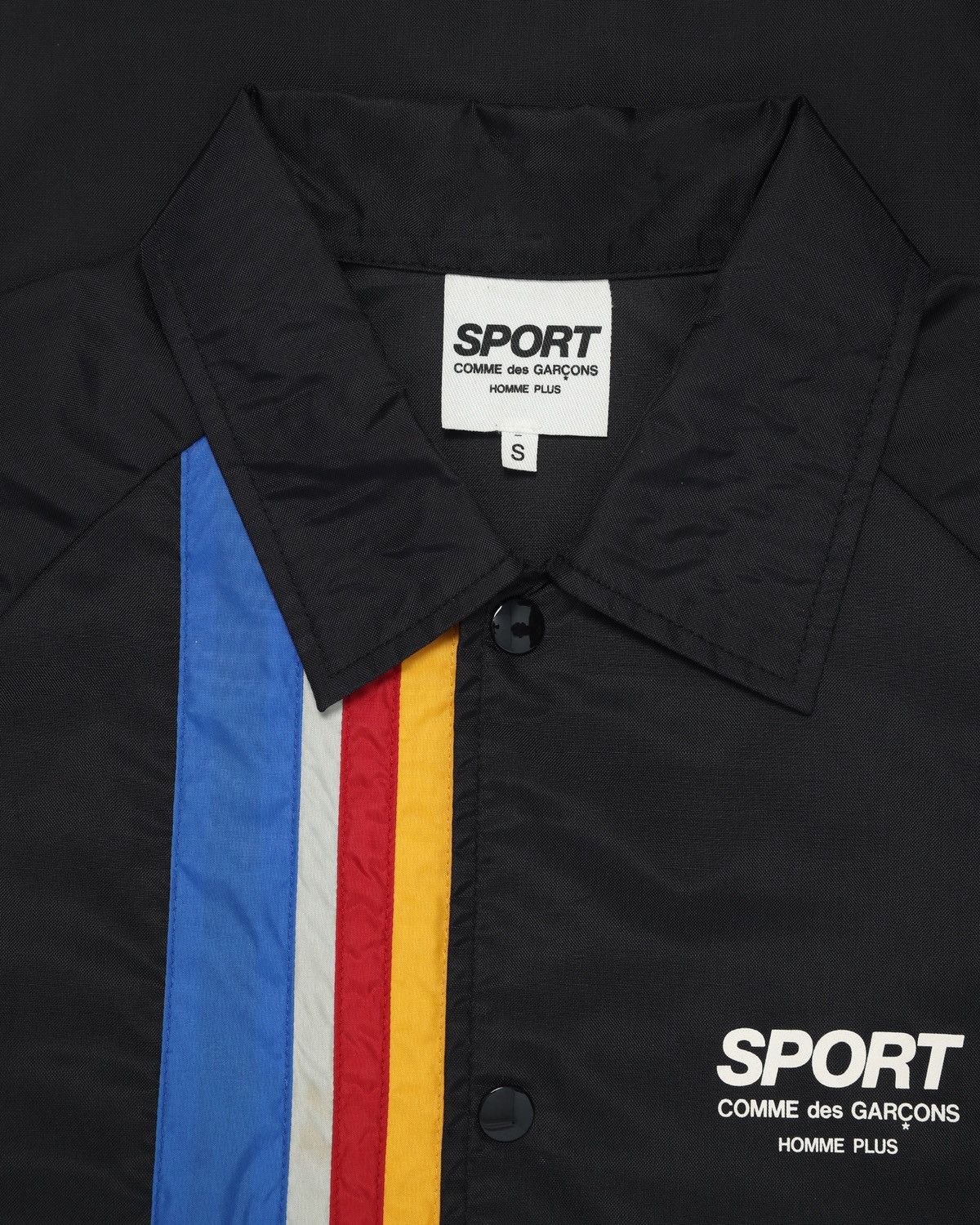 Comme des Garcons Homme Plus Color line Coach jacket ad 2005 Size US S / EU 44-46 / 1 - 3 Thumbnail