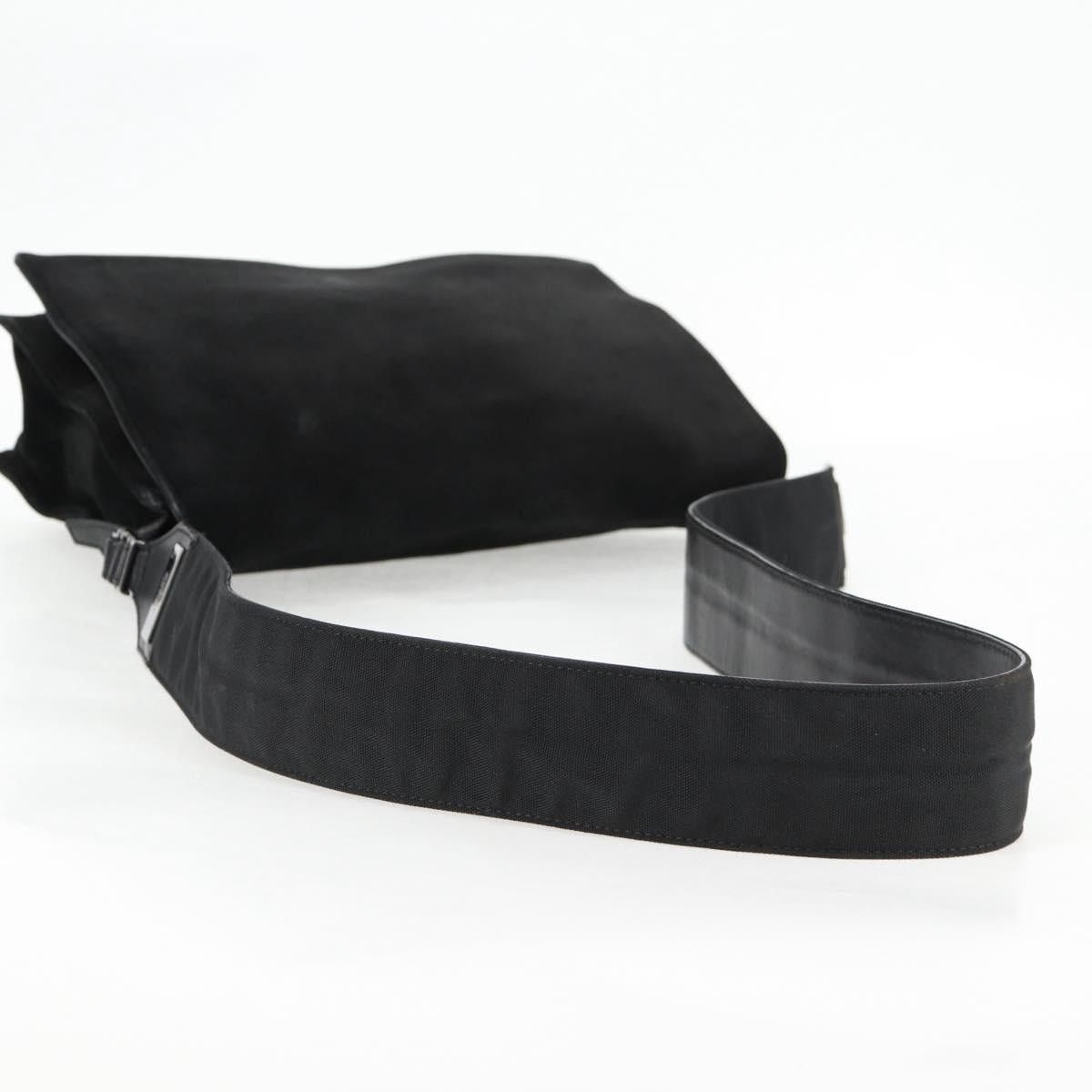 Gucci GUCCI Shoulder Bag Suede Black Silver 001 001 Size ONE SIZE - 9 Thumbnail