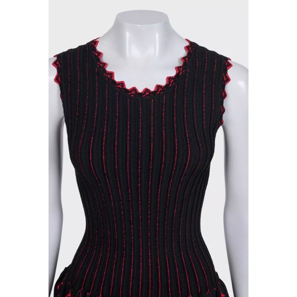 Alaia NWOT Alaïa Black Fitted Sleeveless Dress - IT38/XS Size XS / US 0-2 / IT 36-38 - 4 Thumbnail
