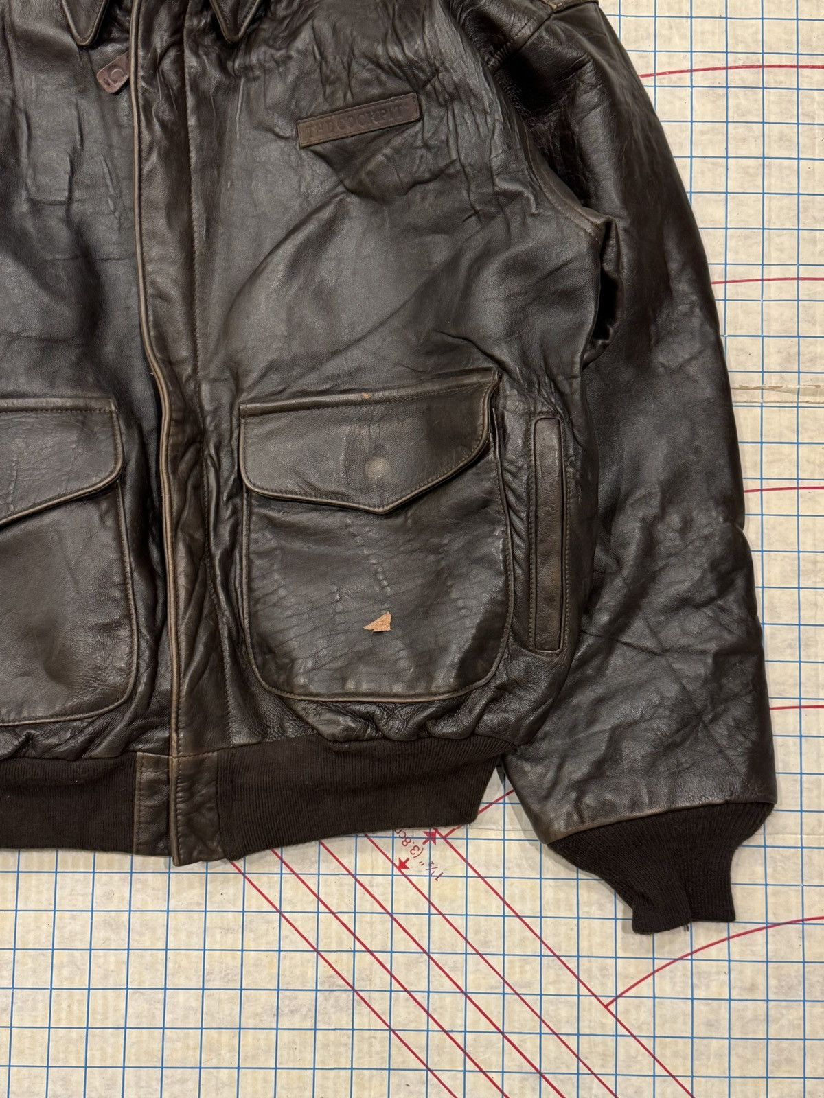Cockpit USA The Cockpit Las Vegas Lady Type A-2 Leather Bomber Large Size US L / EU 52-54 / 3 - 7 Thumbnail
