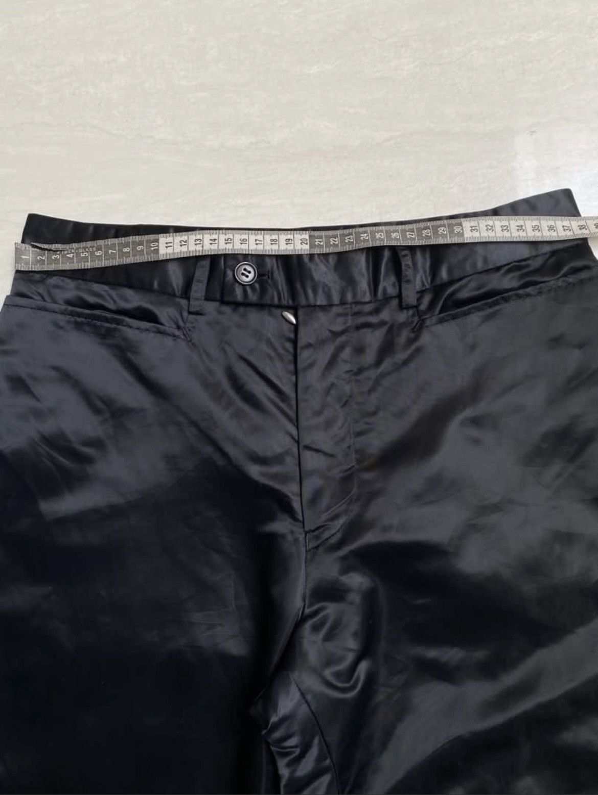 Katharine Hamnett London KATHARINE HAMNET LONDON Black Long Flare Pants Size US 28 / EU 44 - 3 Thumbnail