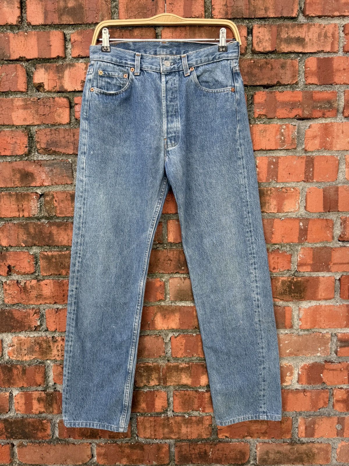Levi's Vintage Clothing W30x30 vintage levi’s 501 90s made in USA Size US 30 / EU 46 - 1 Thumbnail